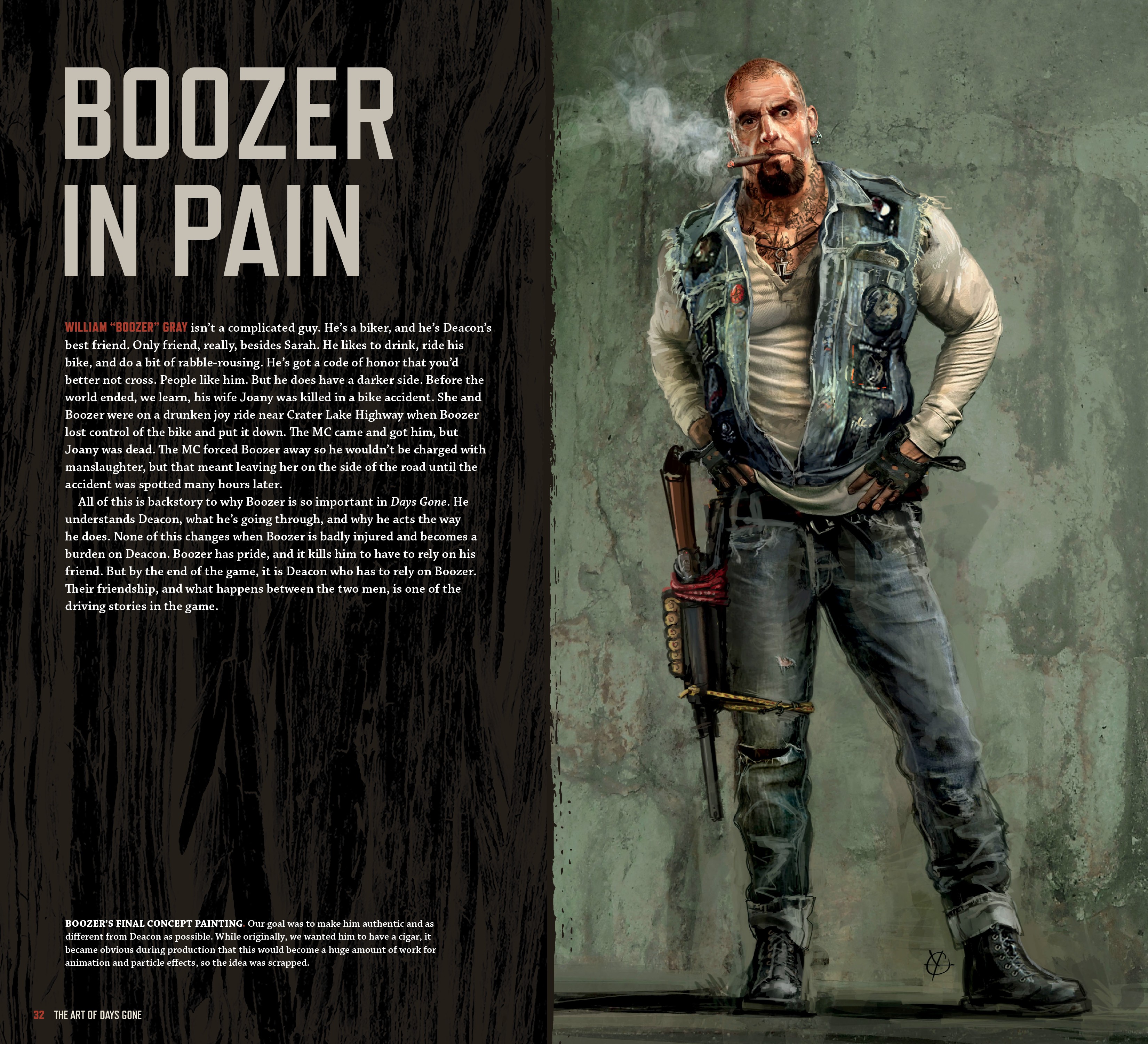 Read online The Art of Days Gone comic -  Issue # TPB (Part 1) - 31