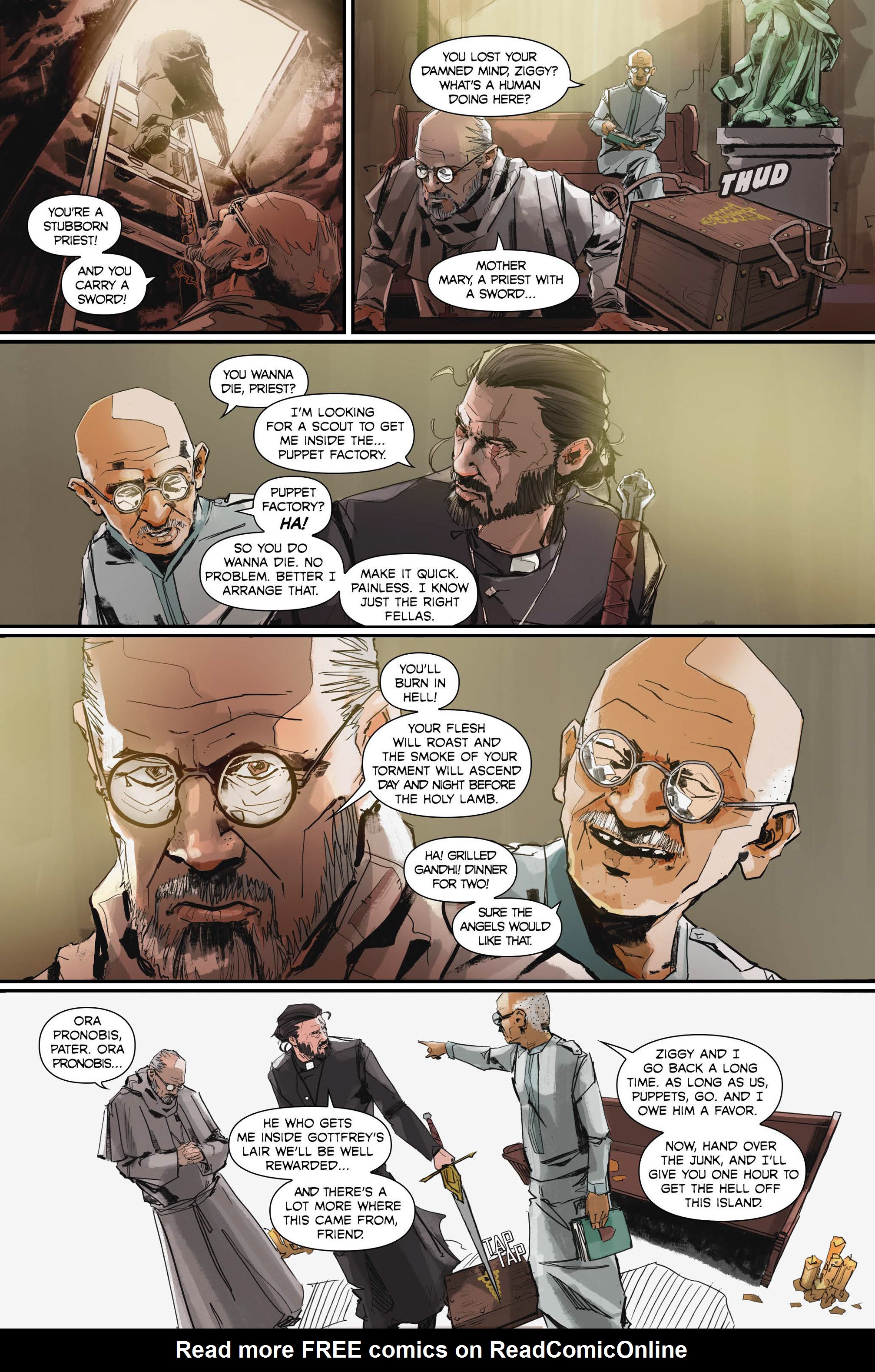 Read online Misbegotten: Runaway Nun comic -  Issue #3 - 23