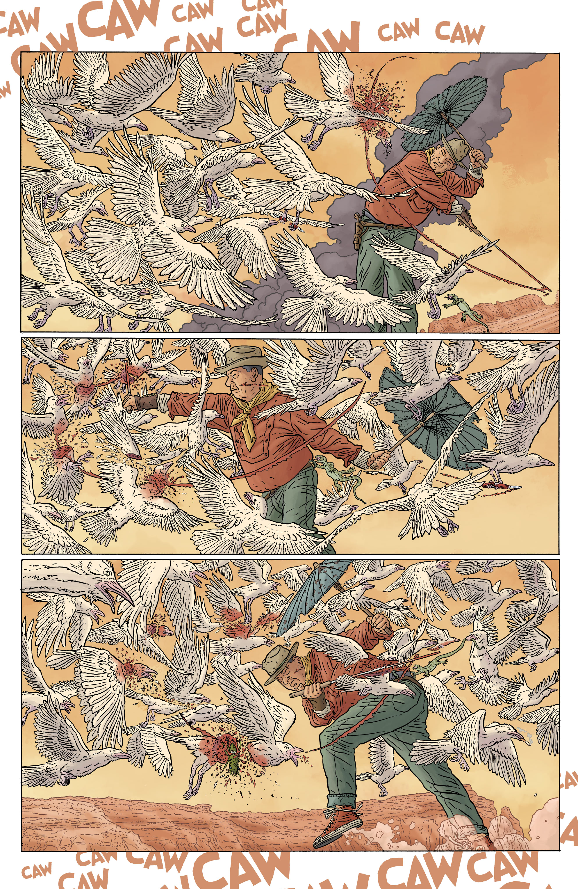 Read online Shaolin Cowboy: Cruel to Be Kin comic -  Issue #2 - 9