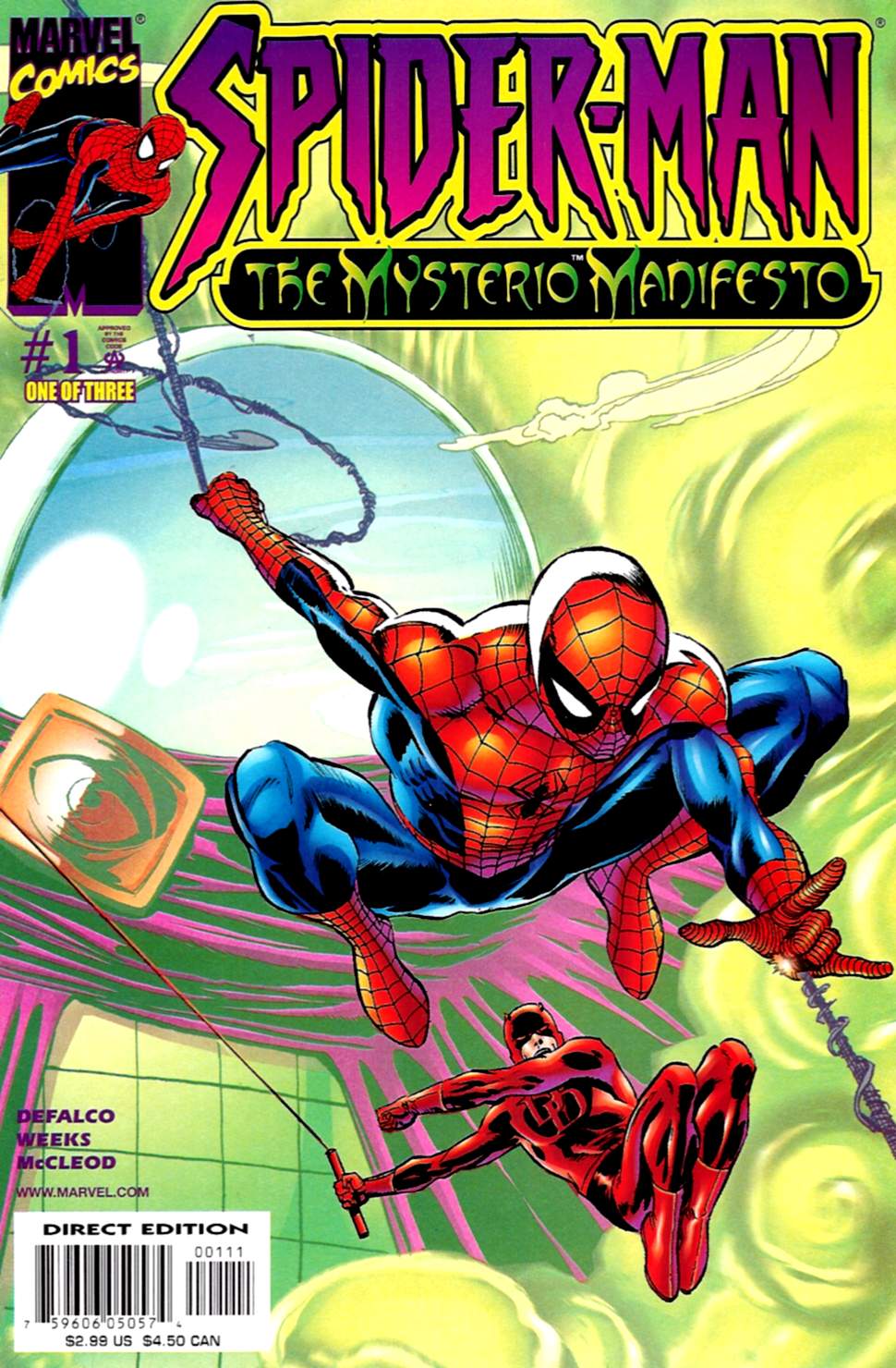 Spider-Man: The Mysterio Manifesto 1 Page 1