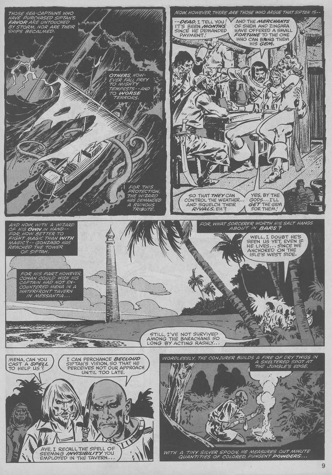 The Savage Sword Of Conan issue 45 - Page 9