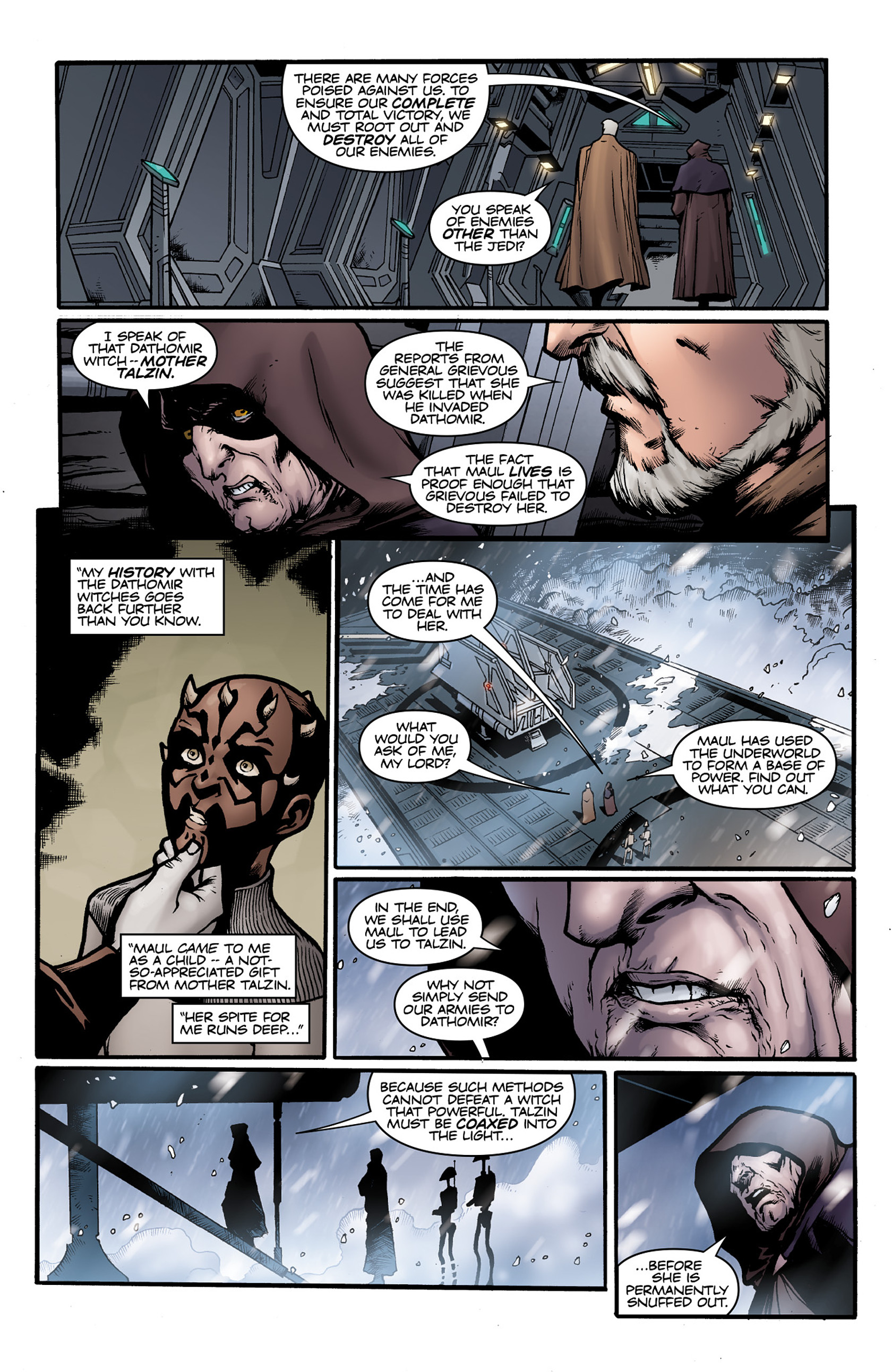 Read online Star Wars: Darth Maul - Son of Dathomir comic -  Issue #1 - 5