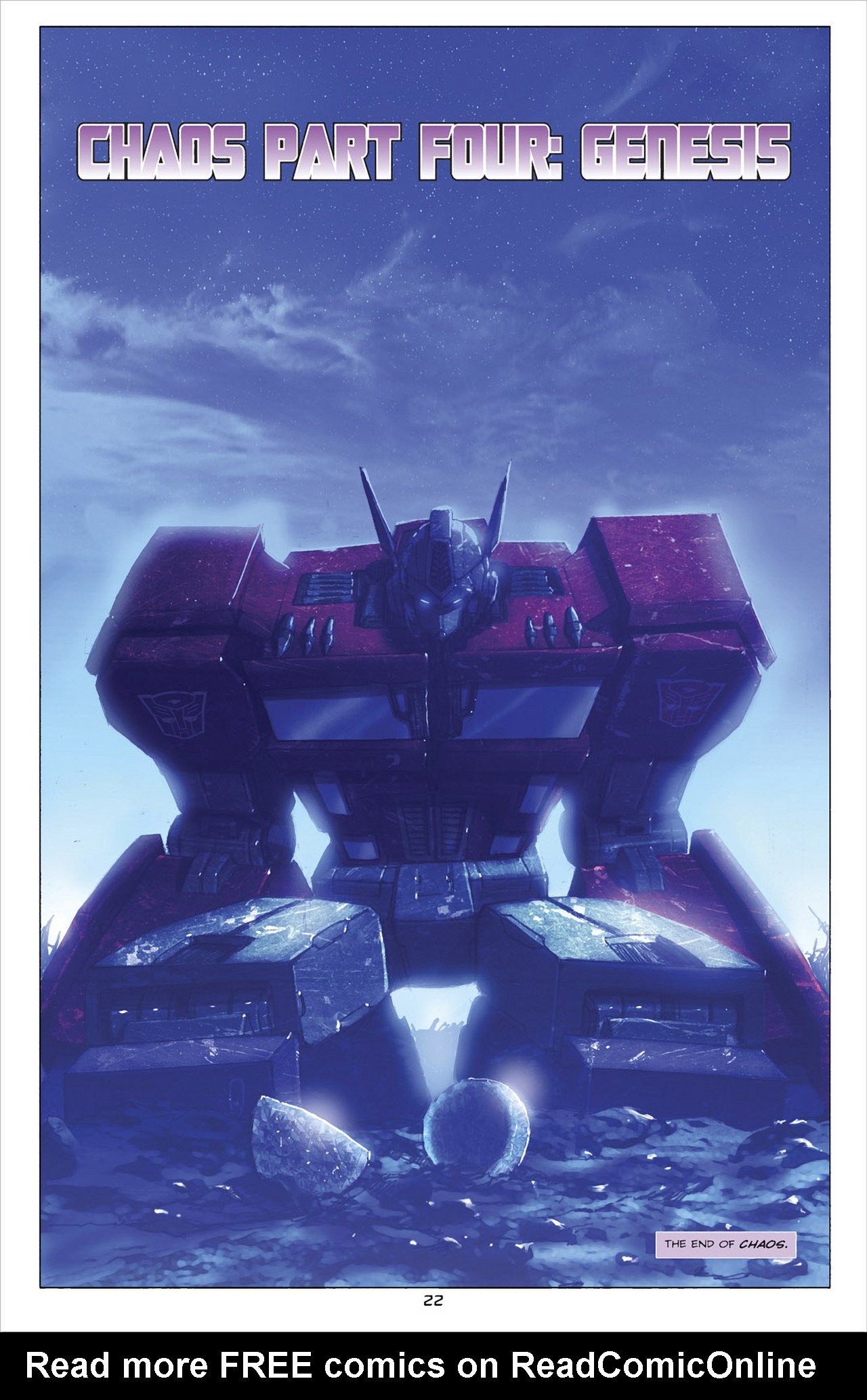 Read online The Transformers (2009) comic -  Issue #30 - 25