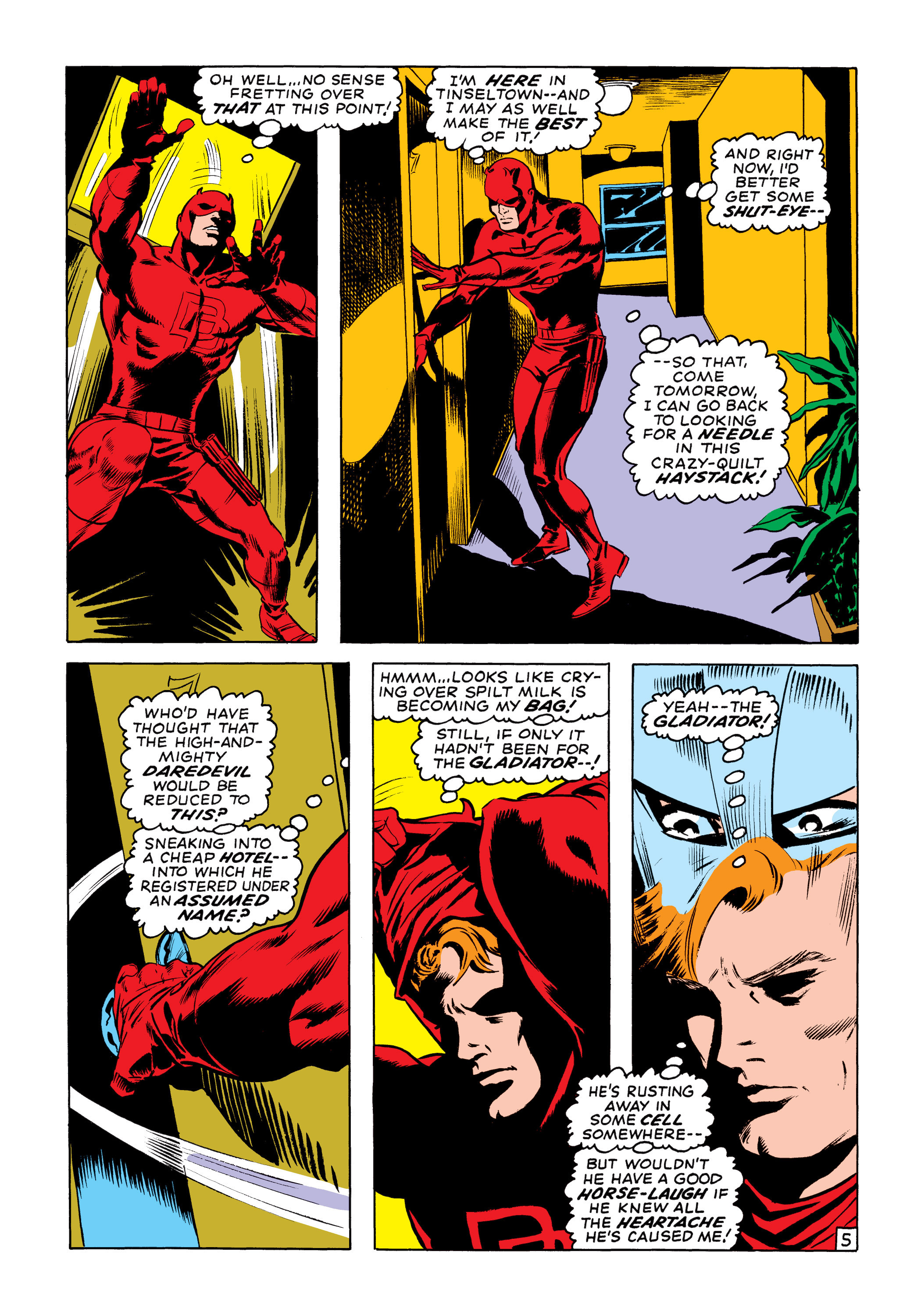 Read online Marvel Masterworks: Daredevil comic -  Issue # TPB 7 (Part 1) - 12