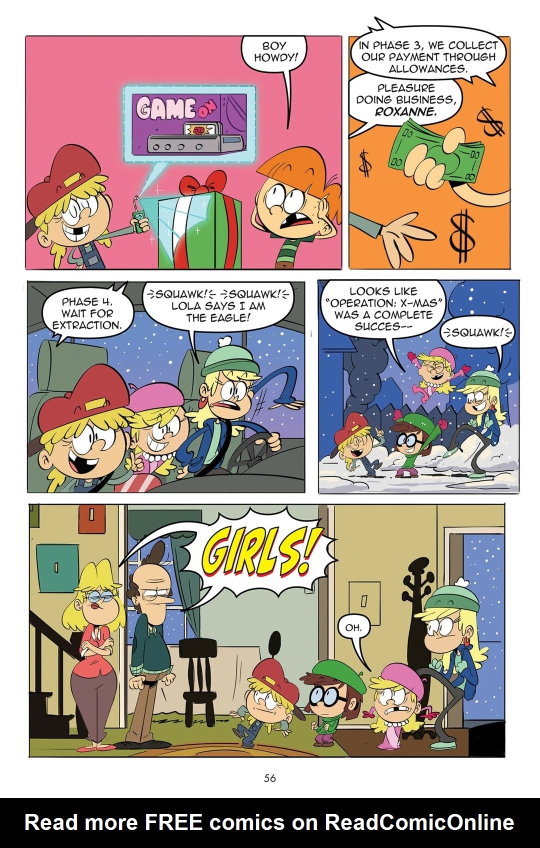 Read online The Loud House Winter Special comic -  Issue # Full - 57