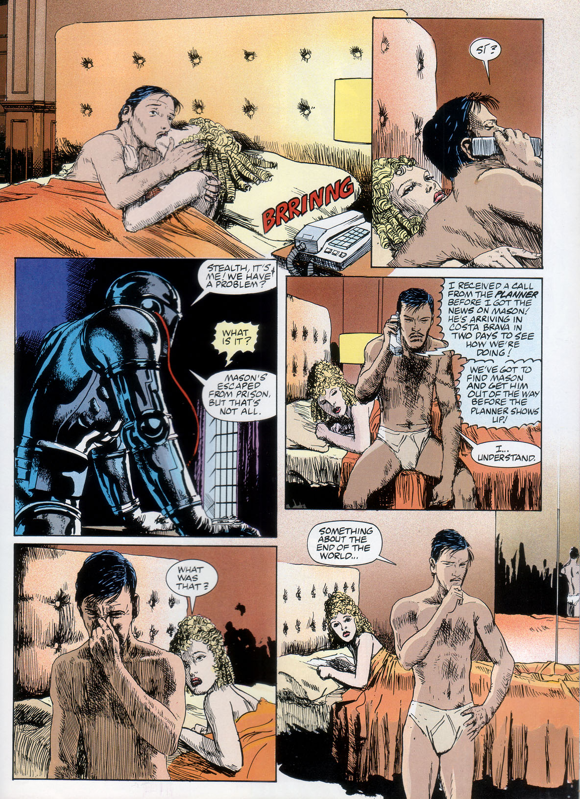Read online Marvel Graphic Novel: Rick Mason, The Agent comic -  Issue # TPB - 65
