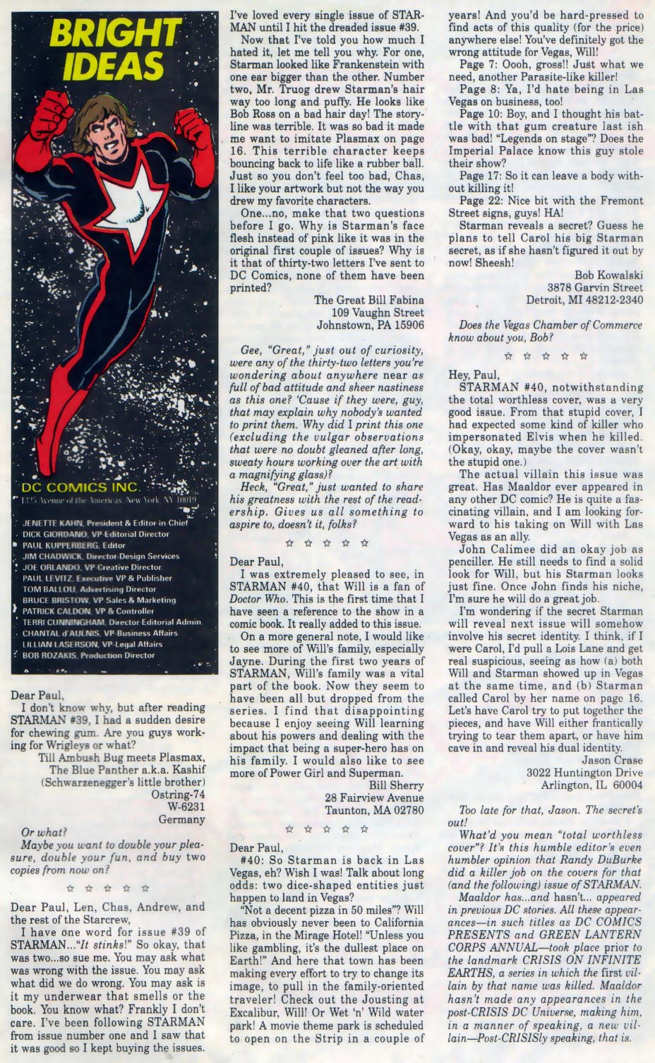 Starman (1988) Issue #44 #44 - English 23