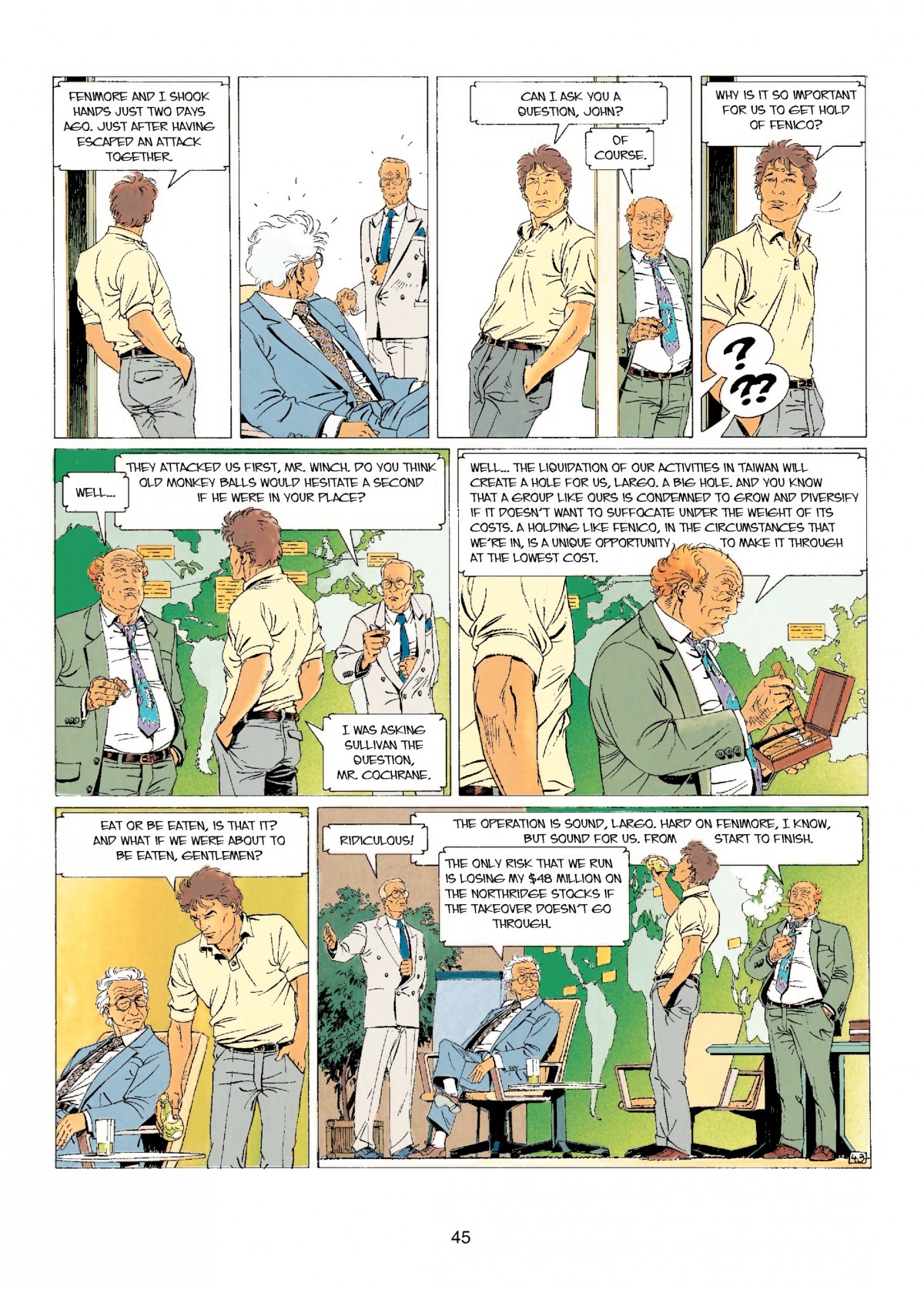 Read online Largo Winch comic -  Issue # TPB 2 - 45