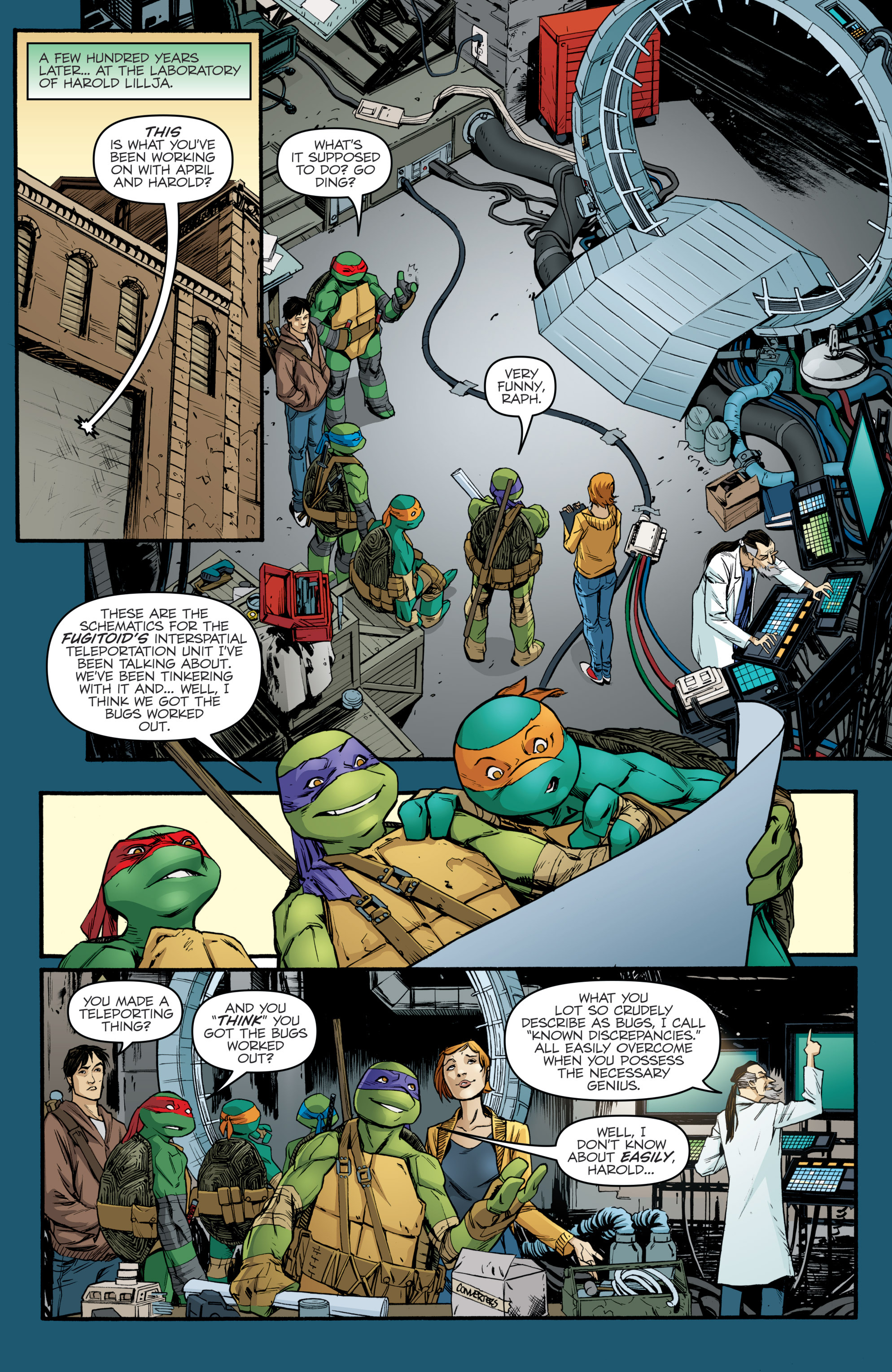 Read online Teenage Mutant Ninja Turtles/Ghostbusters comic -  Issue #1 - 10