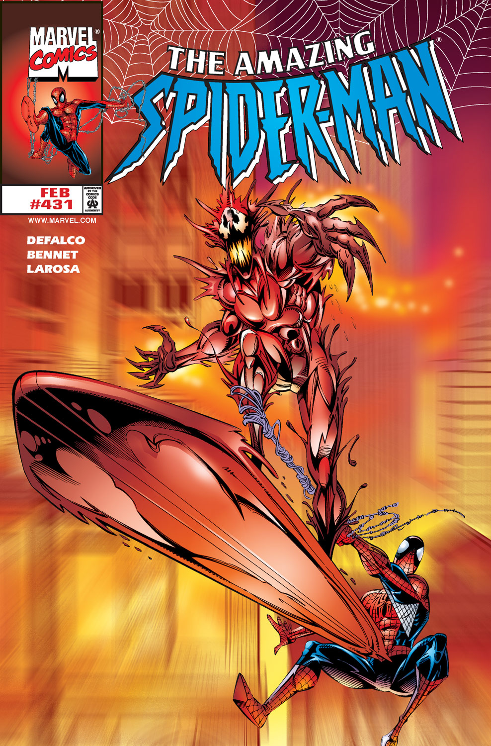 Read online The Amazing Spider-Man (1963) comic -  Issue #431 - 1