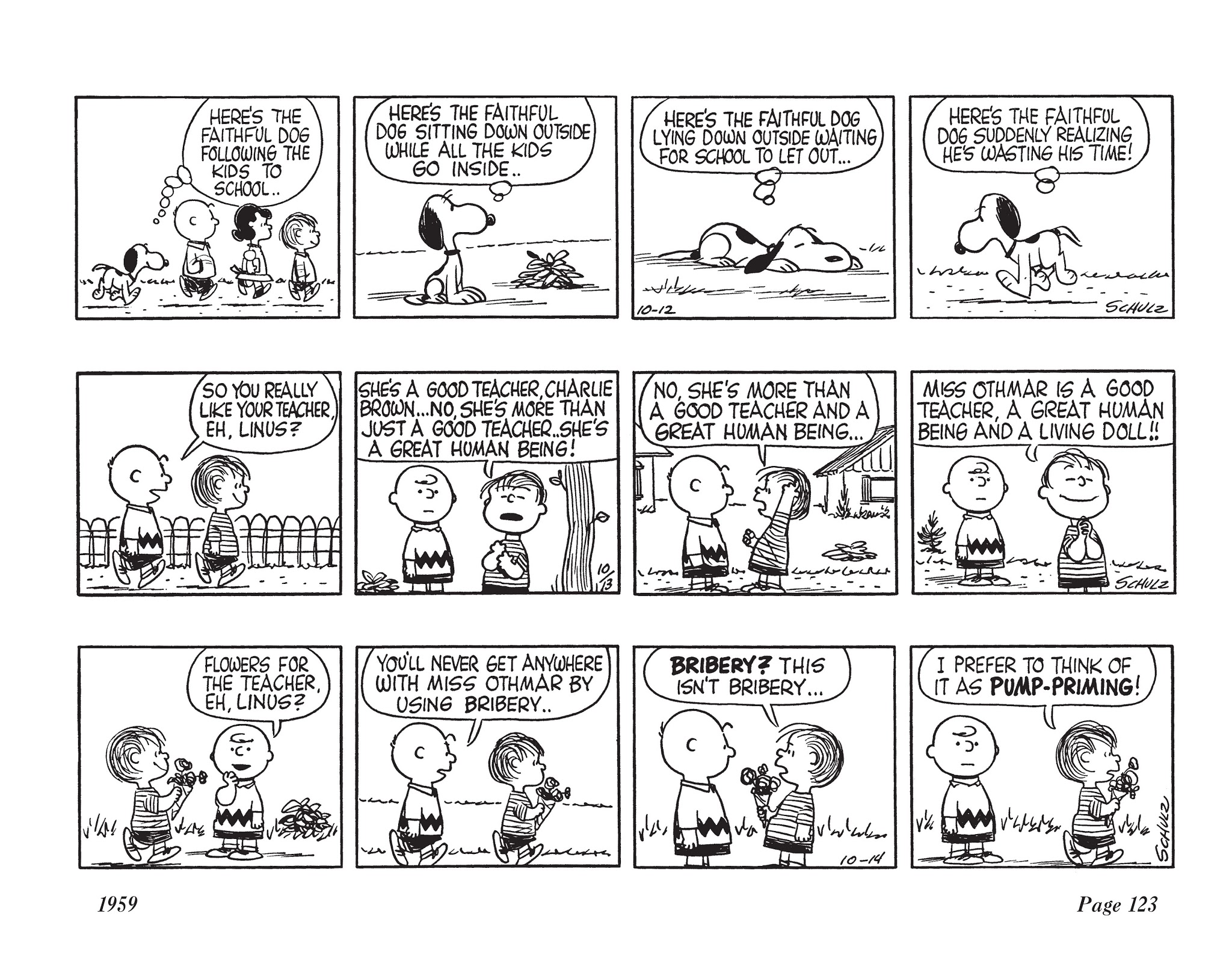 Read online The Complete Peanuts comic -  Issue # TPB 5 - 139