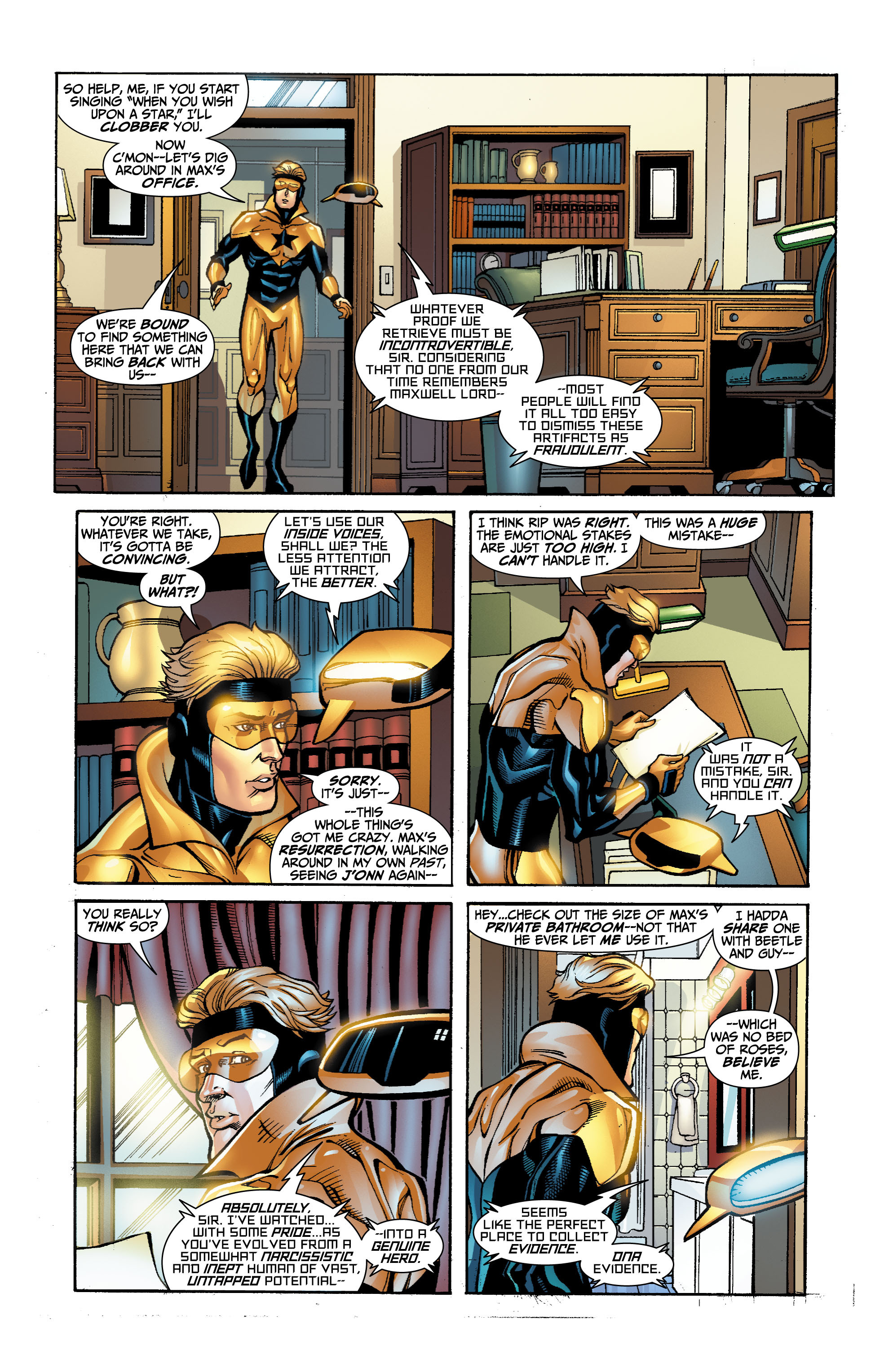 Read online Booster Gold (2007) comic -  Issue #33 - 19