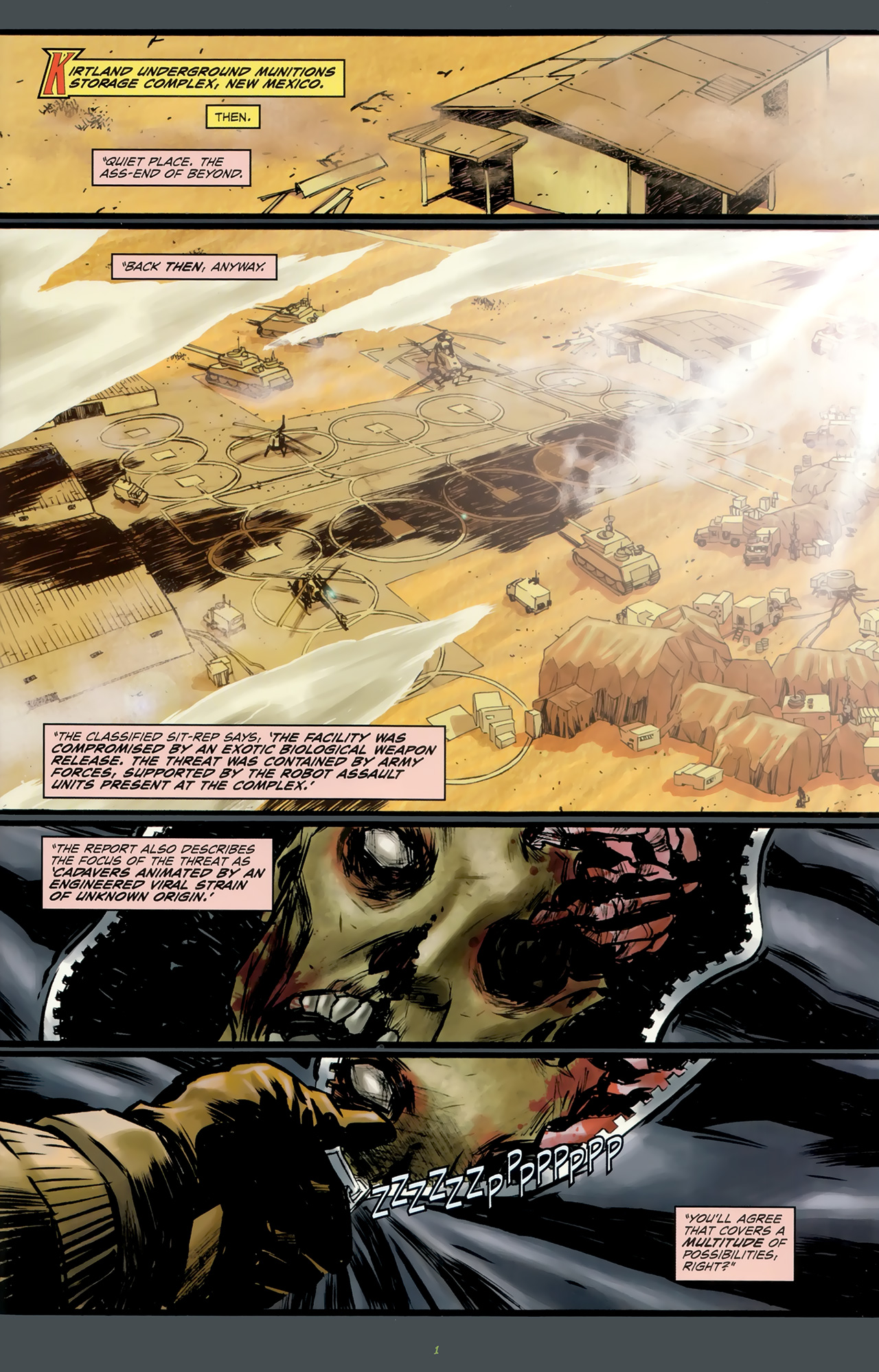 Read online Infestation comic -  Issue #1 - 4