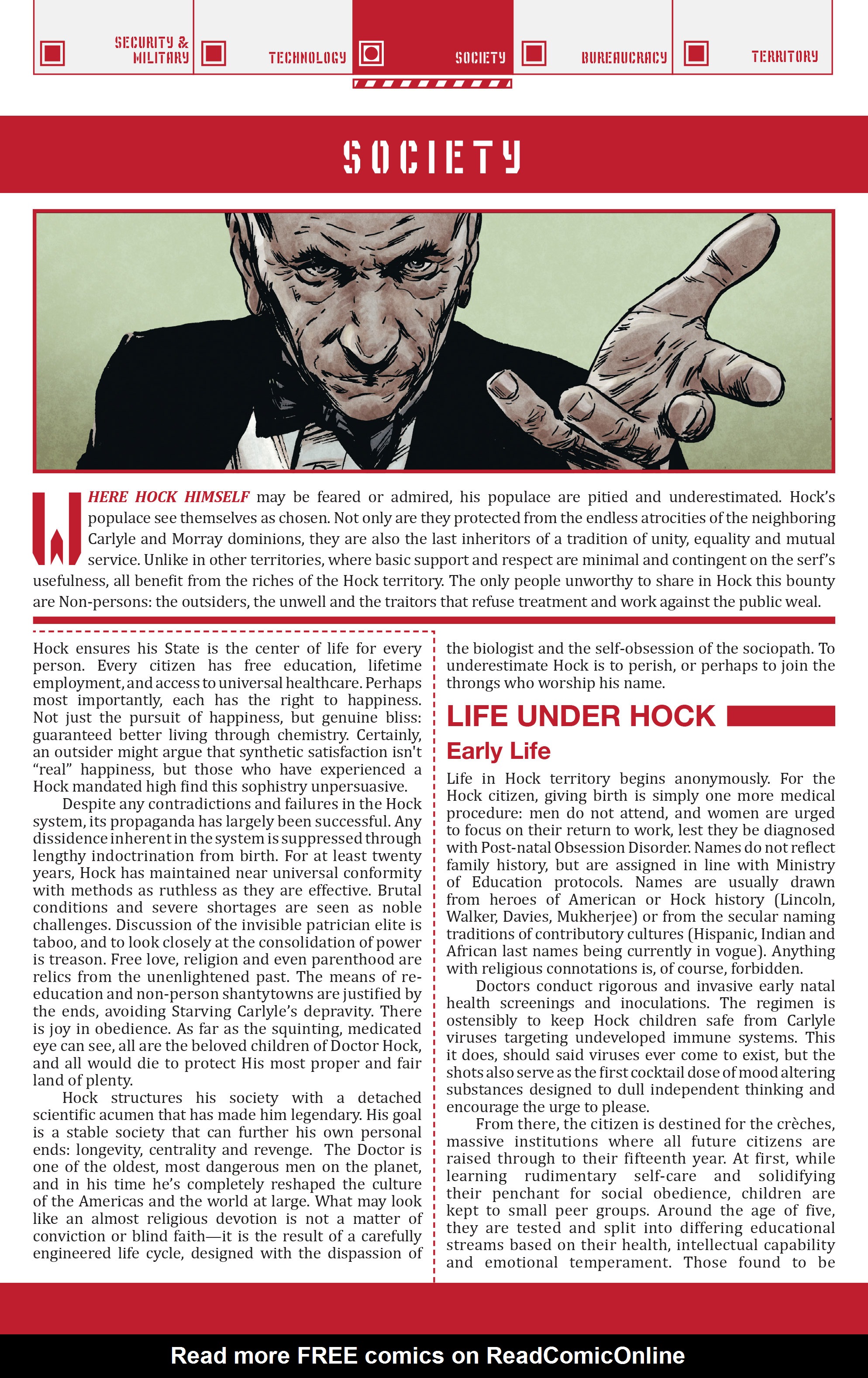Read online Lazarus Sourcebook comic -  Issue # Vol. 2 - 21