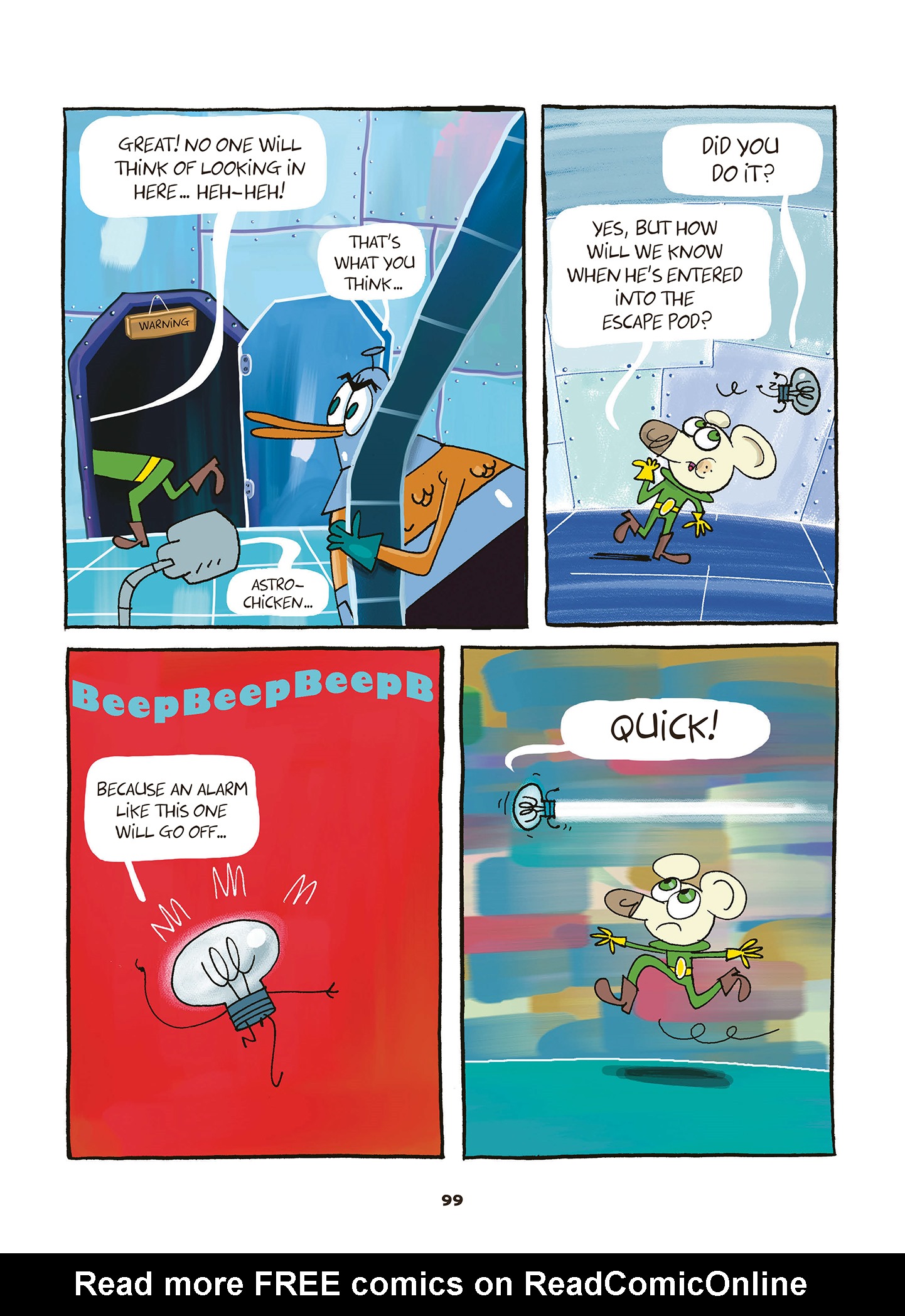 Read online Astro Mouse and Light Bulb comic -  Issue # TPB - 101