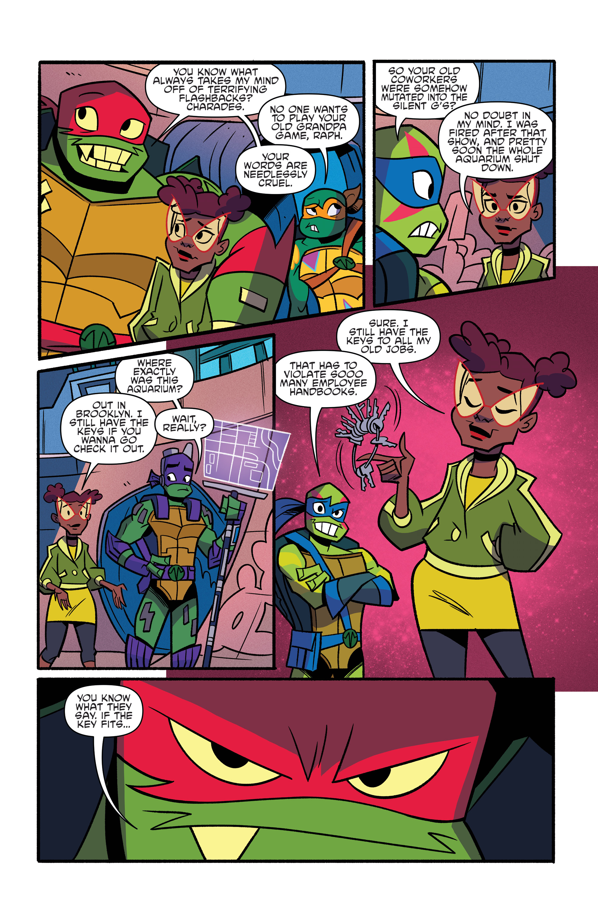 Read online Rise of the Teenage Mutant Ninja Turtles: Sound Off! comic -  Issue #2 - 16
