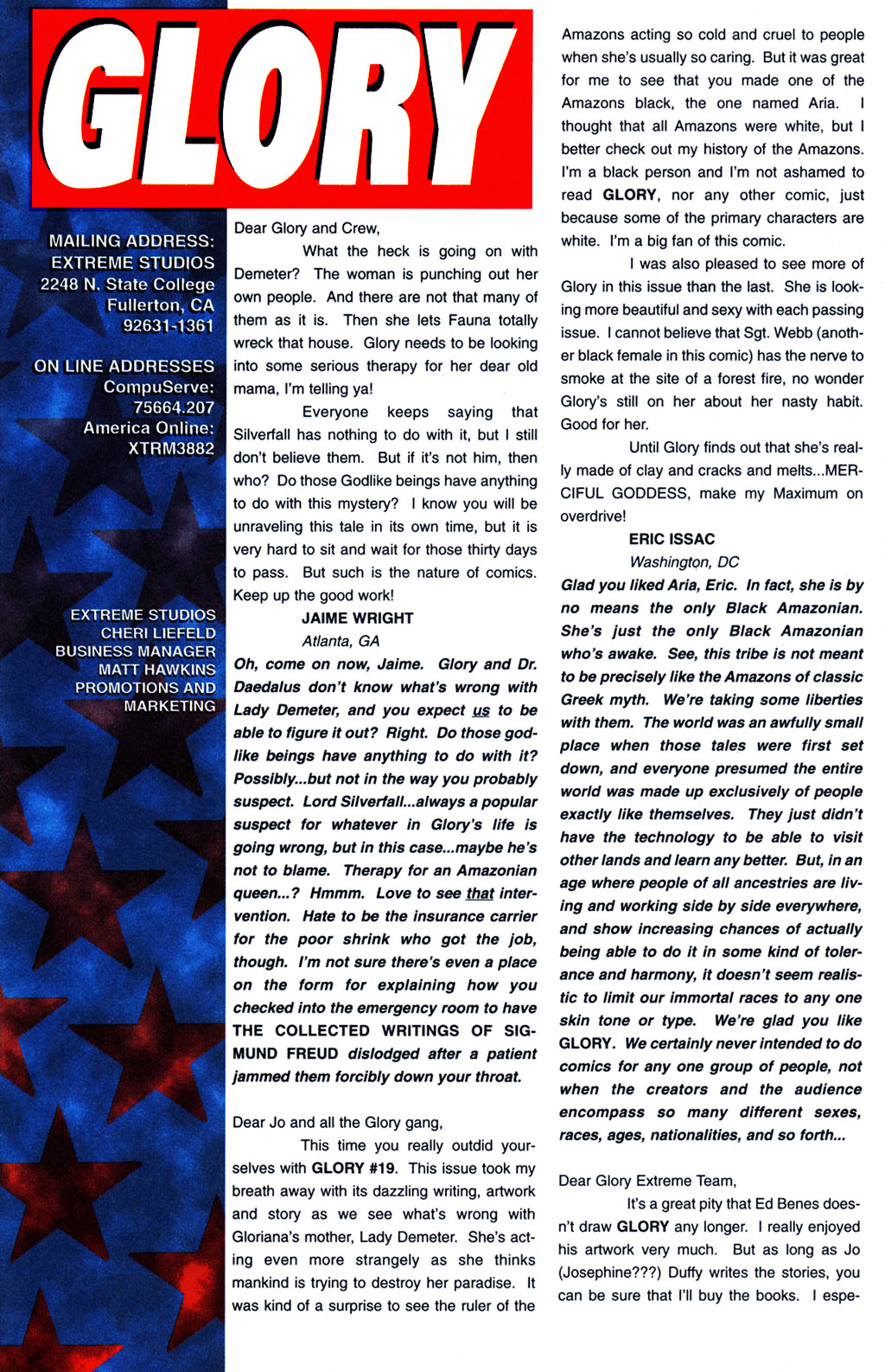 Read online Glory comic -  Issue #20 - 25