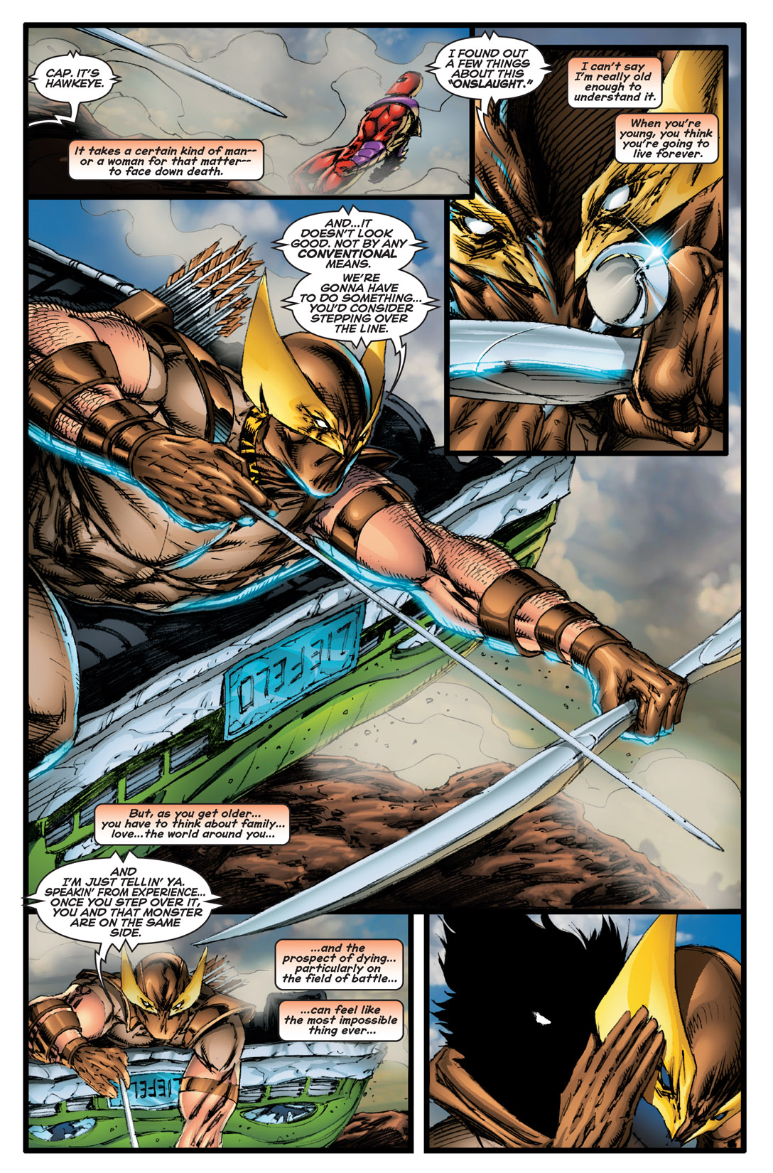 Read online Onslaught Reborn comic -  Issue #4 - 10