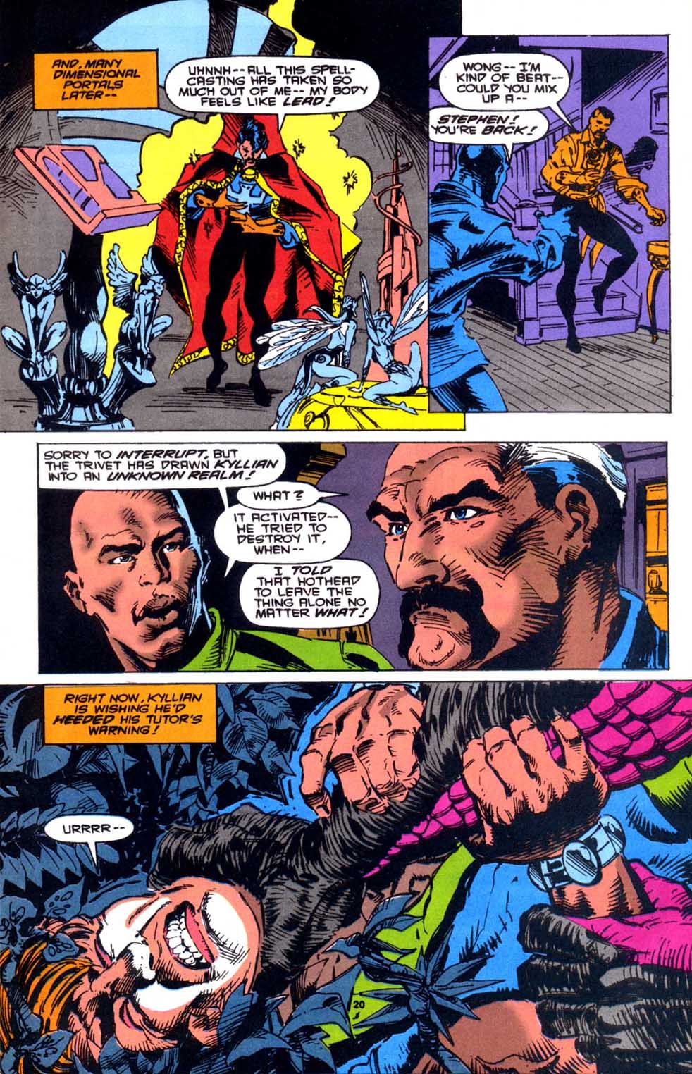 Read online Doctor Strange: Sorcerer Supreme comic -  Issue #58 - 20