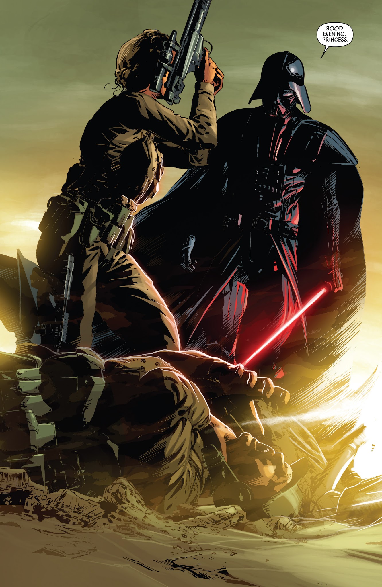 Read online Star Wars: Vader Down comic -  Issue # TPB - 78