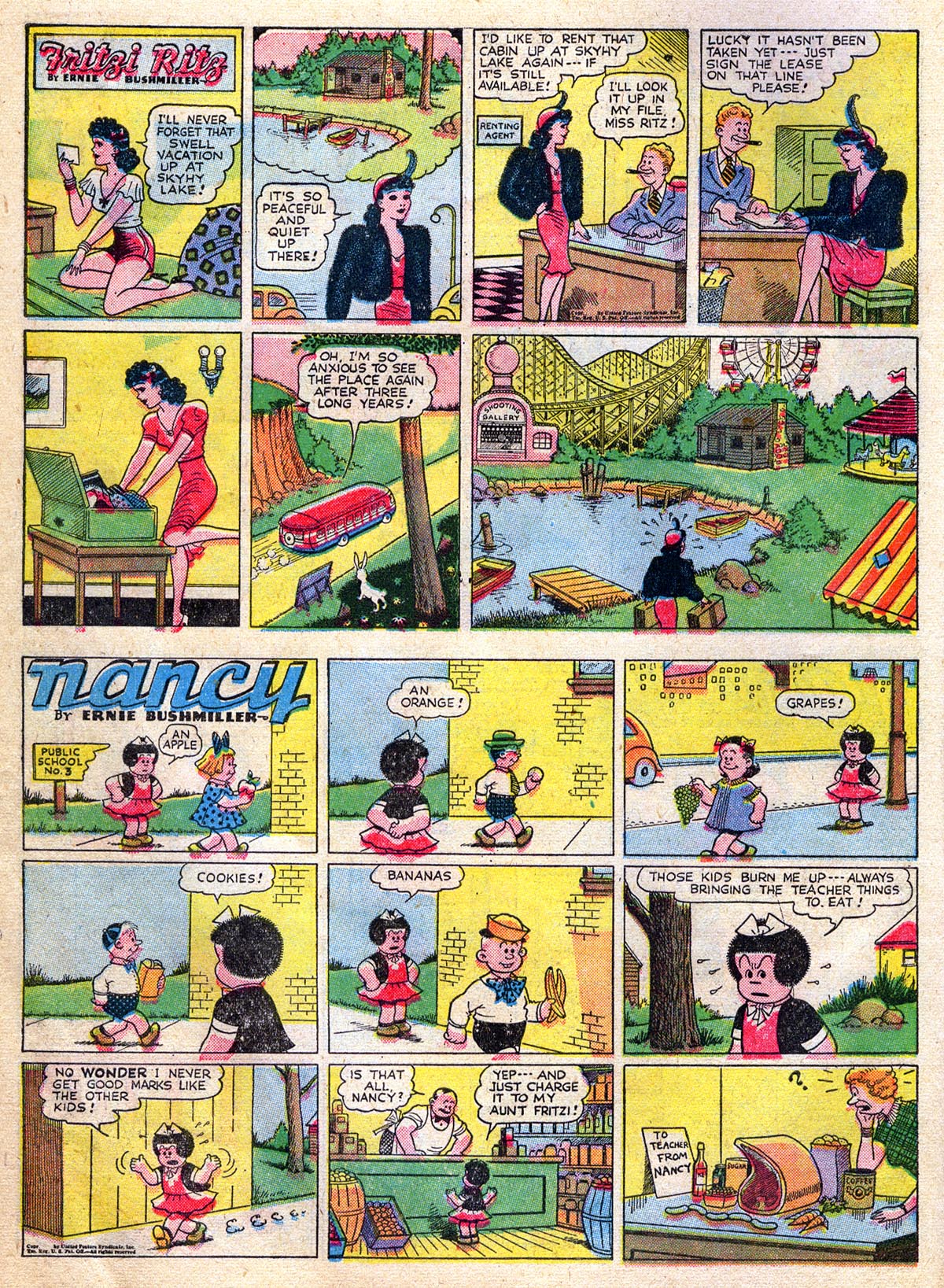 Read online Comics on Parade comic -  Issue #50 - 10
