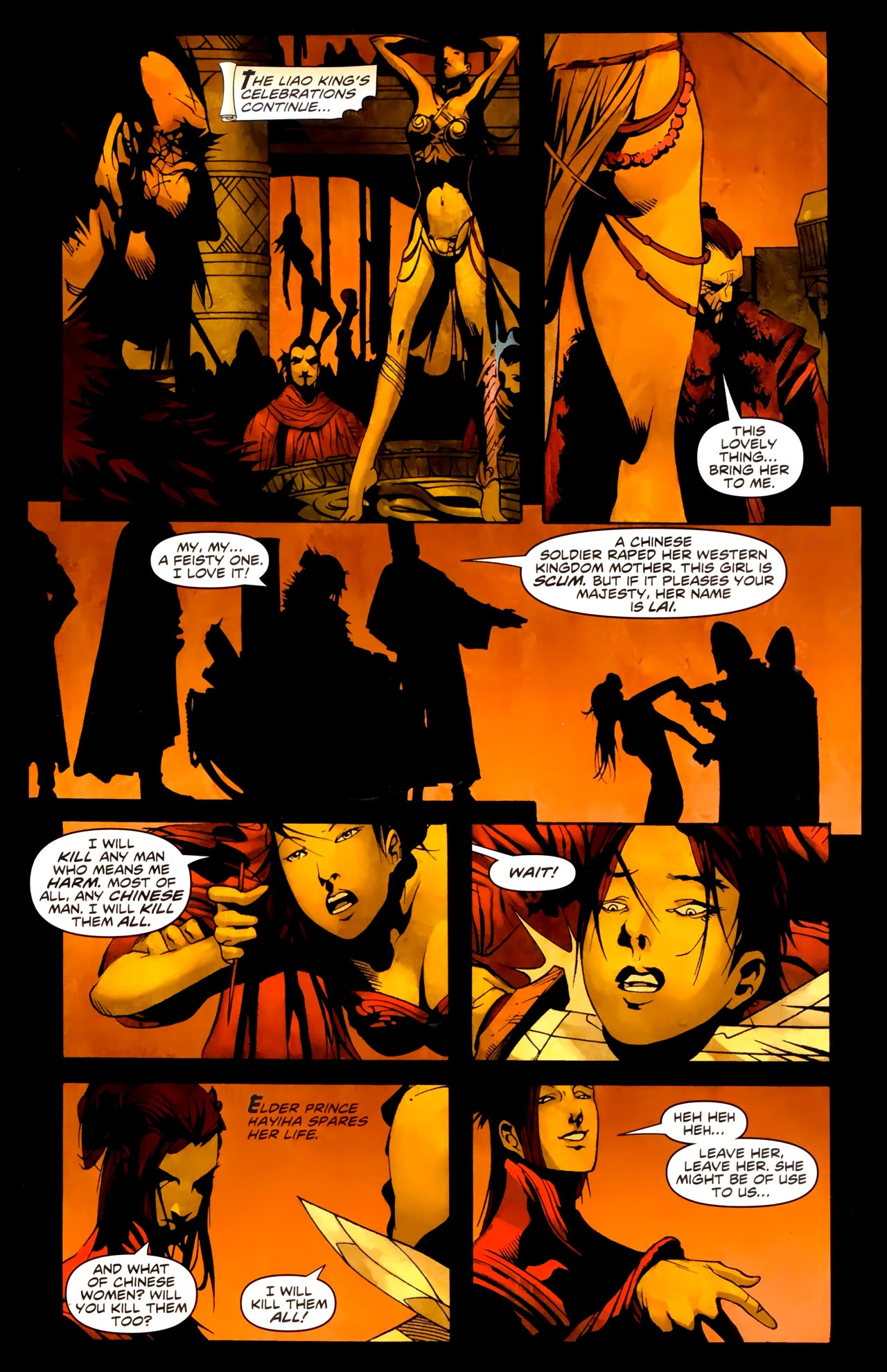 Read online Widow Warriors comic -  Issue #2 - 11