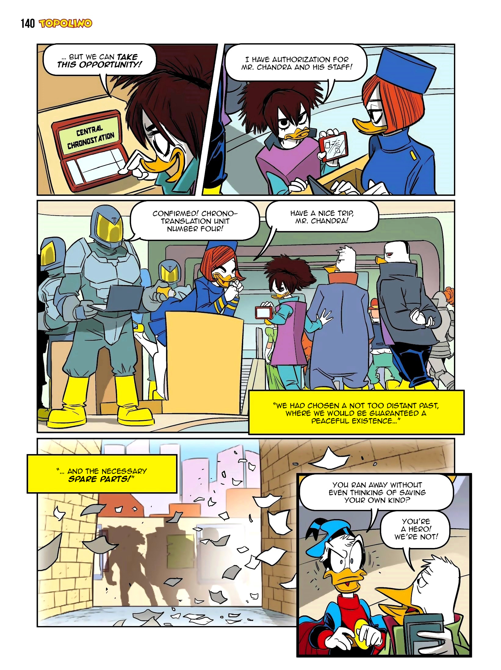 Read online Paperinik New Adventures: Might and Power comic -  Issue # TPB 7 - 73