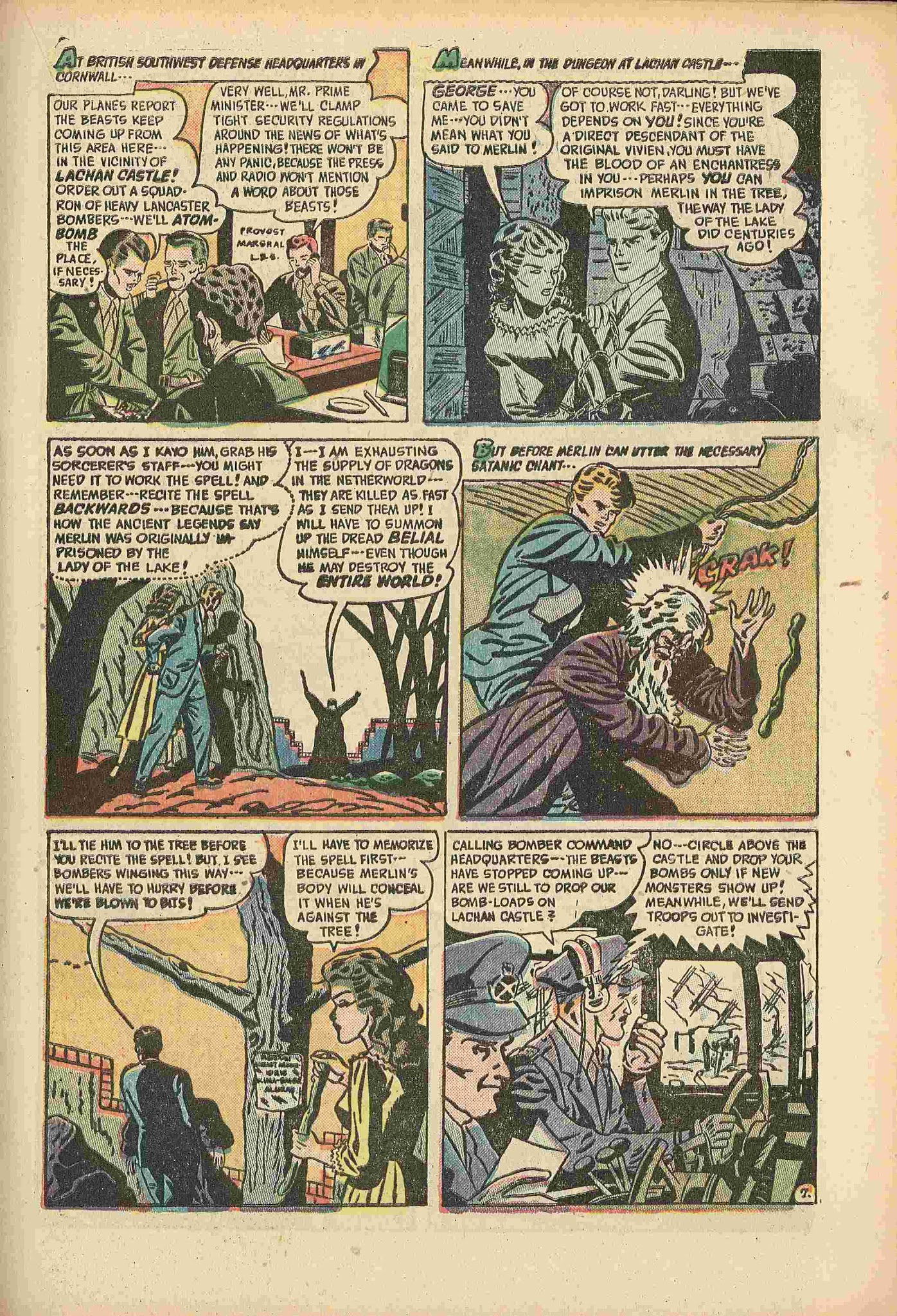 Read online Adventures Into The Unknown comic -  Issue #26 - 29