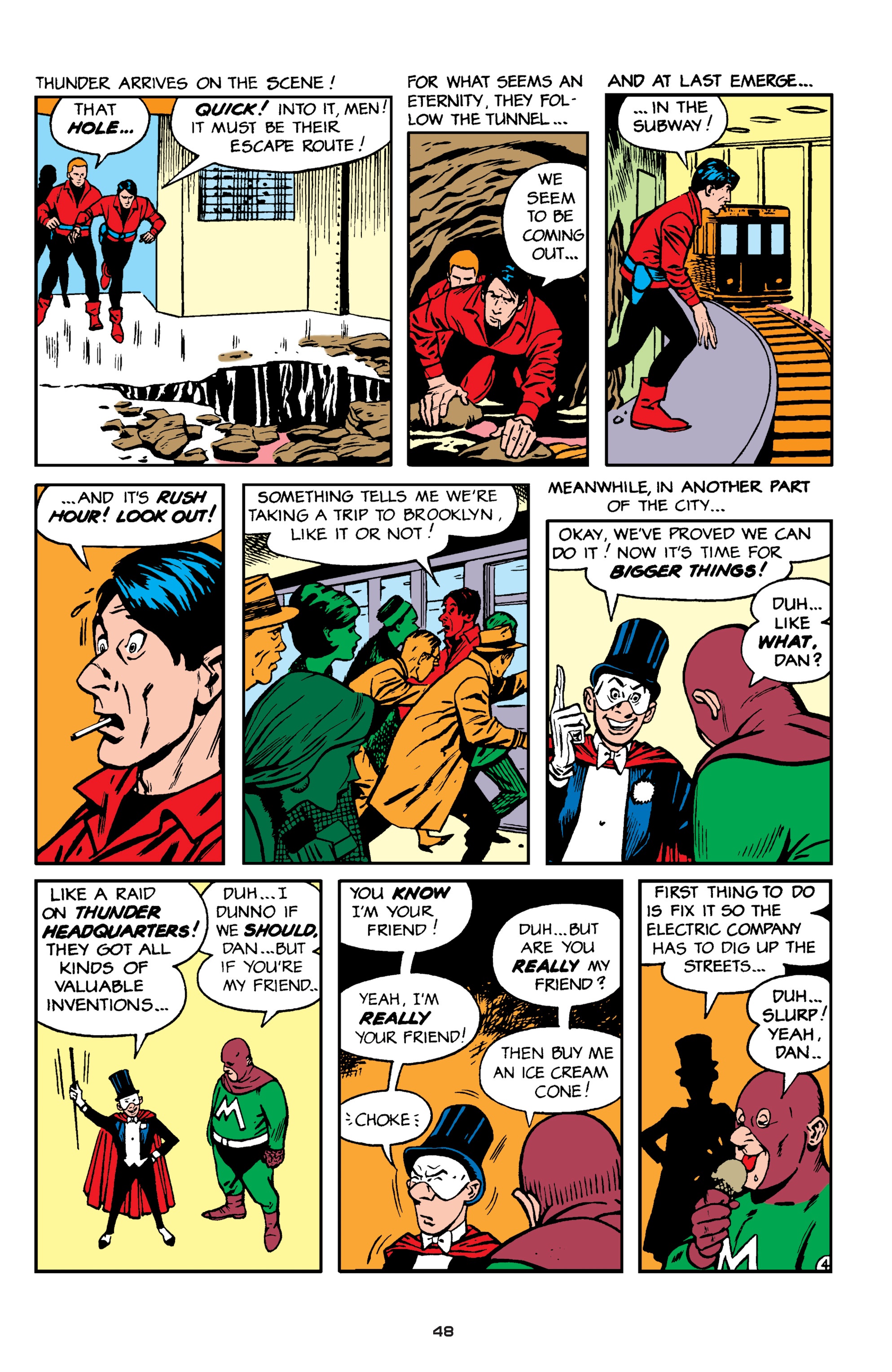 Read online T.H.U.N.D.E.R. Agents Classics comic -  Issue # TPB 6 (Part 1) - 49