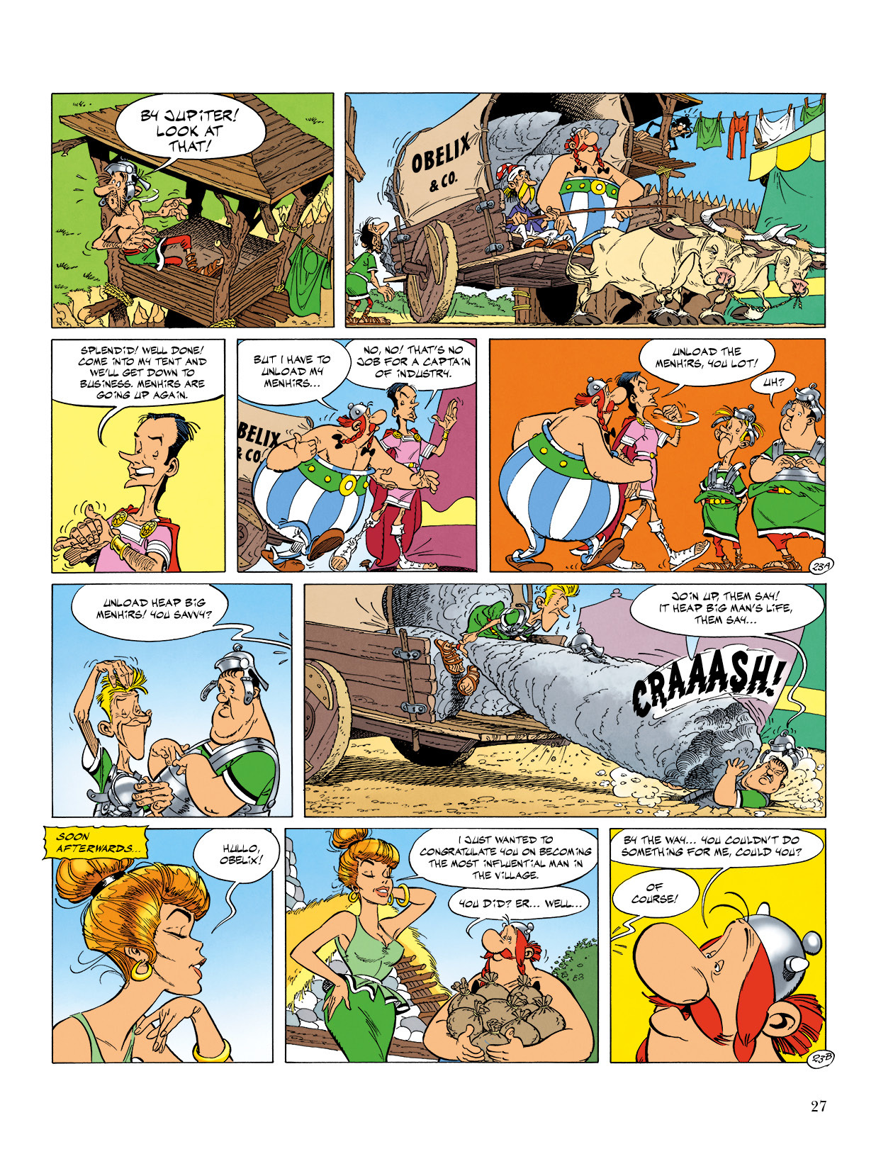Read online Asterix comic -  Issue #23 - 28