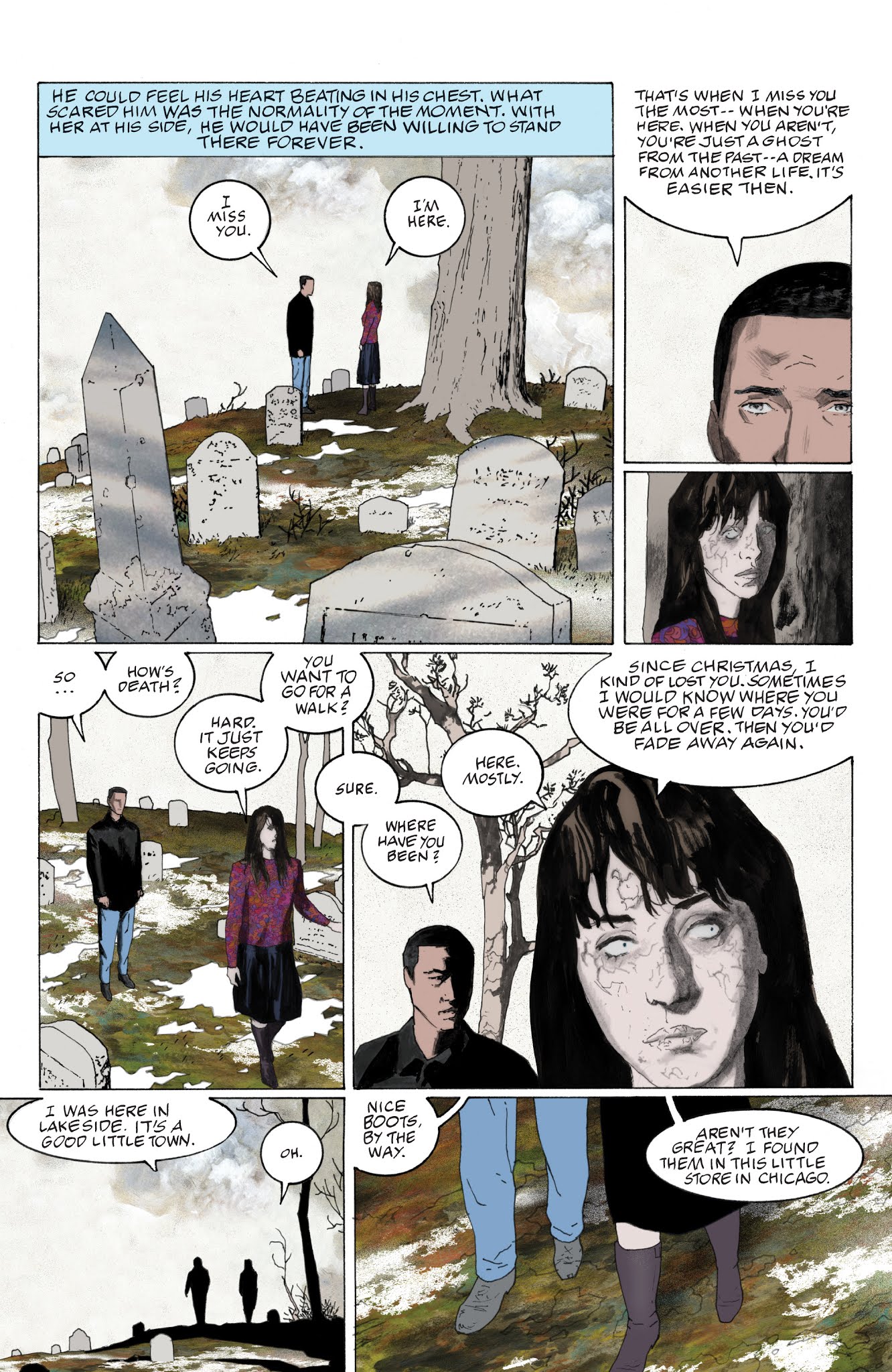 Read online American Gods: My Ainsel comic -  Issue #7 - 12