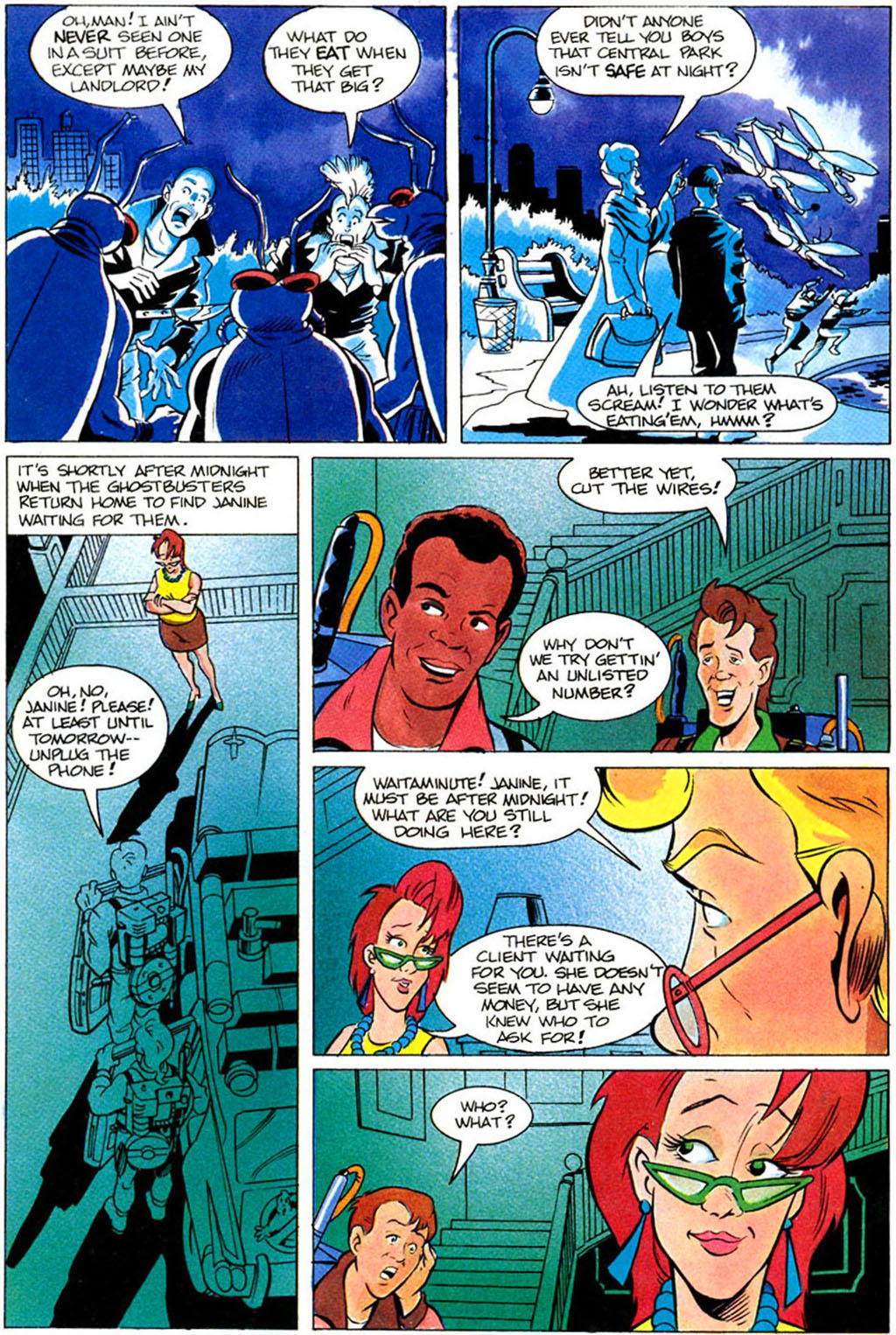 Read online Real Ghostbusters comic -  Issue #12 - 21