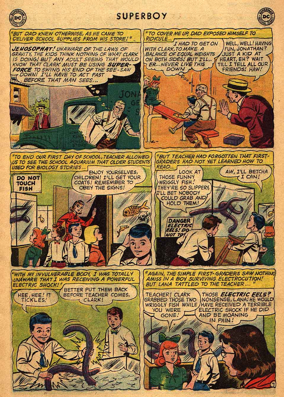 Read online Superboy (1949) comic -  Issue #75 - 8