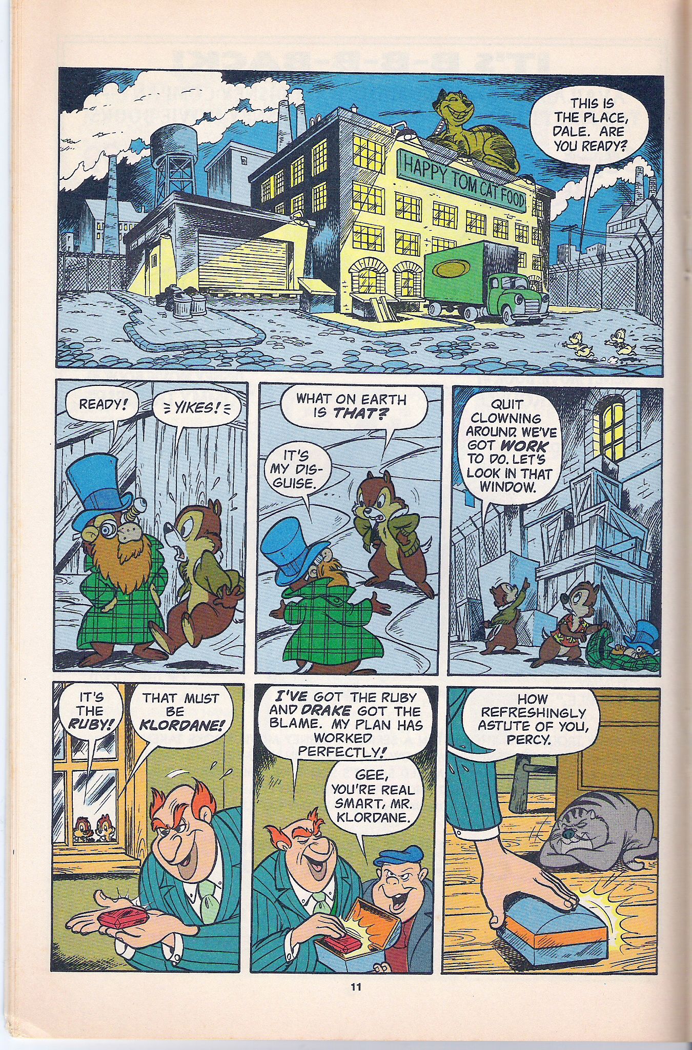 Read online Disney's Chip 'N Dale Rescue Rangers comic -  Issue #1 - 16