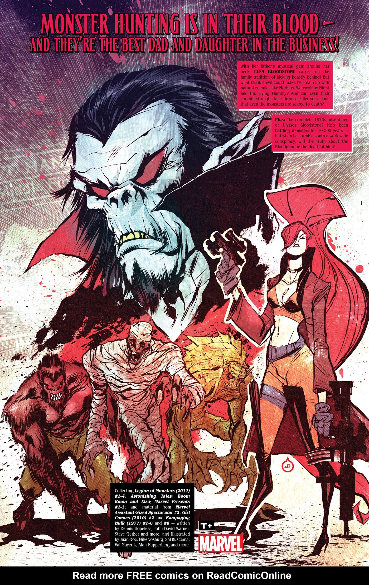 Read online Bloodstone & the Legion of Monsters comic -  Issue # TPB (Part 3) - 101