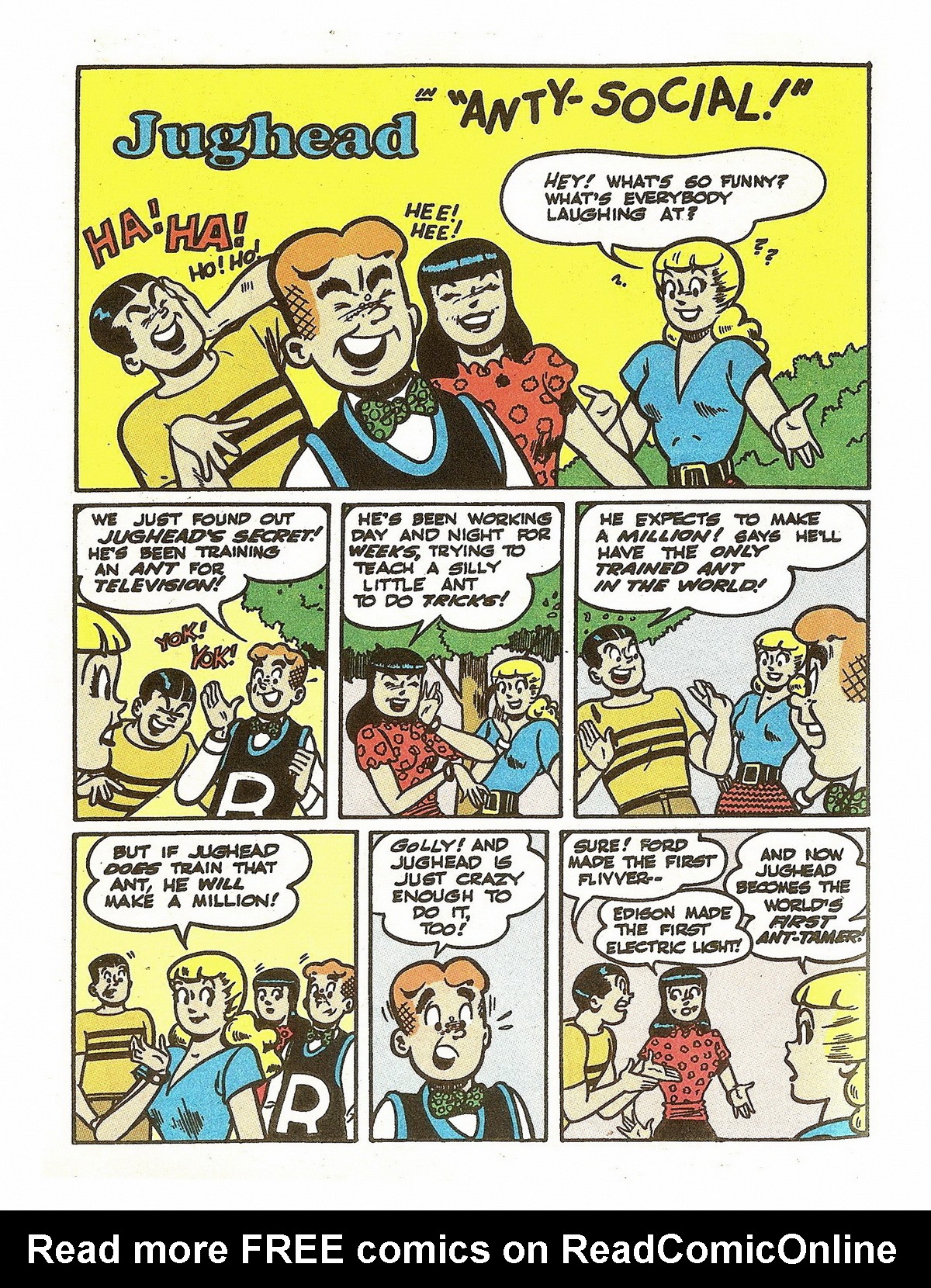 Read online Jughead's Double Digest Magazine comic -  Issue #70 - 183