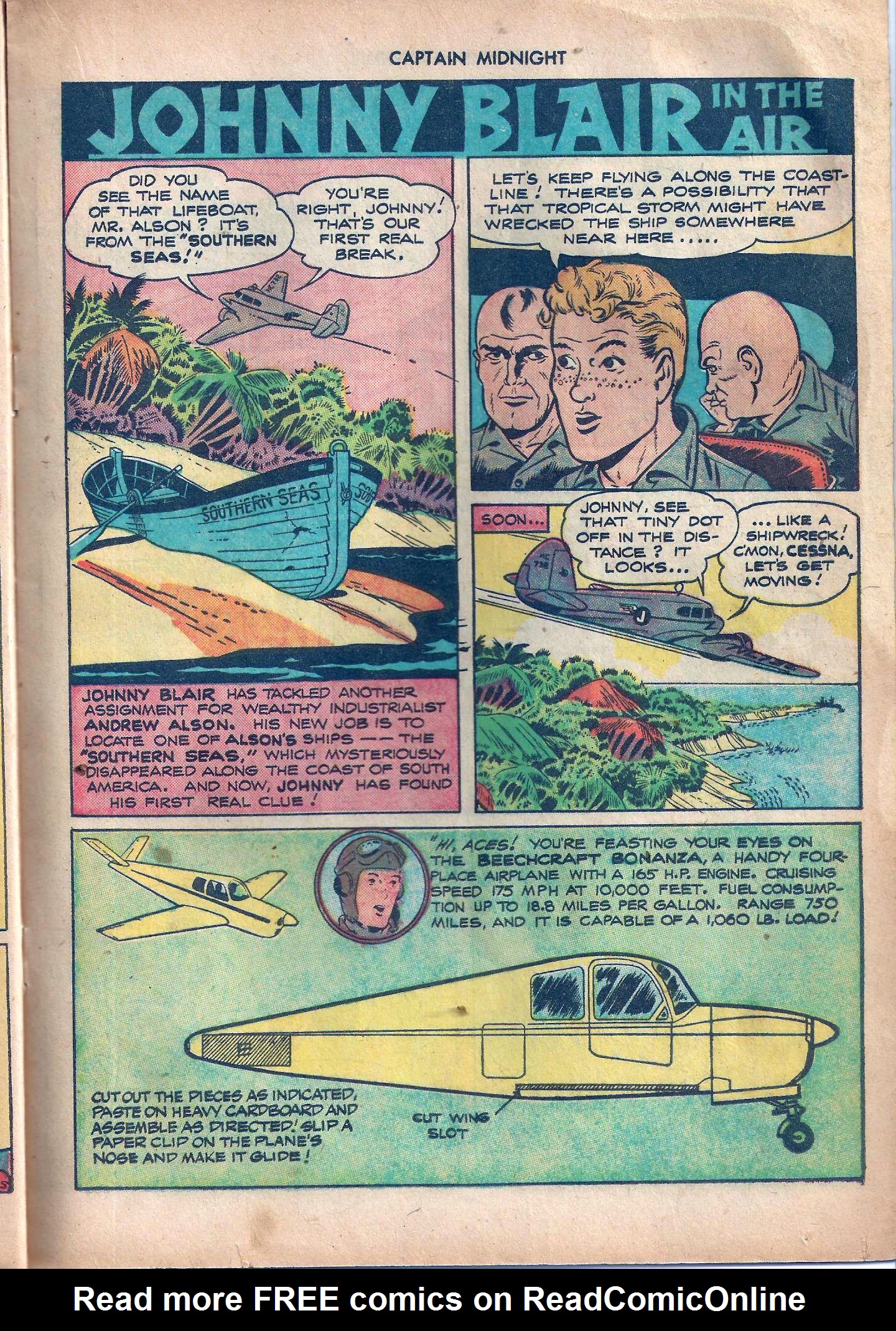 Read online Captain Midnight (1942) comic -  Issue #59 - 16