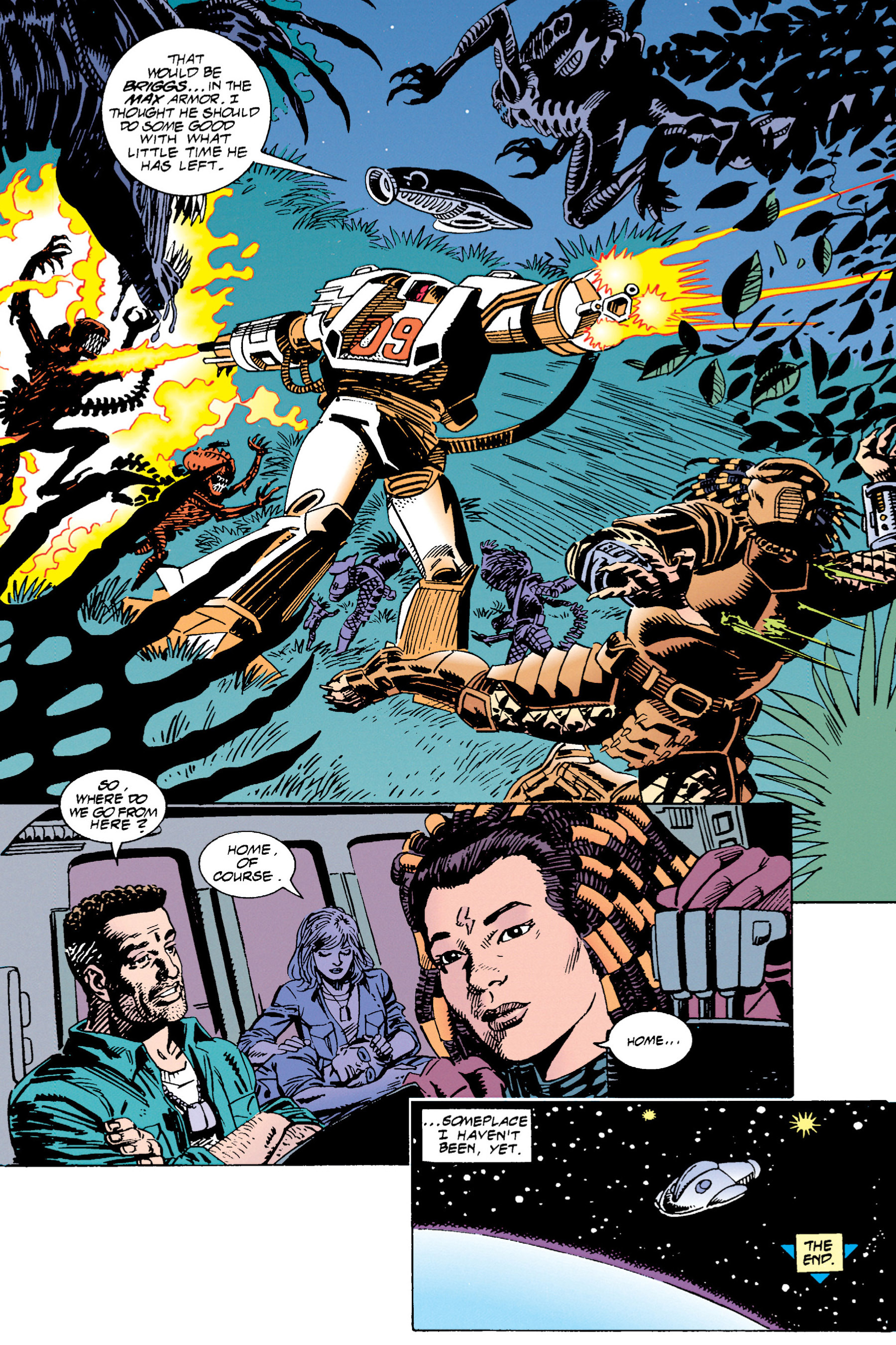 Read online Aliens vs. Predator Omnibus comic -  Issue # _TPB 1 Part 4 - 35