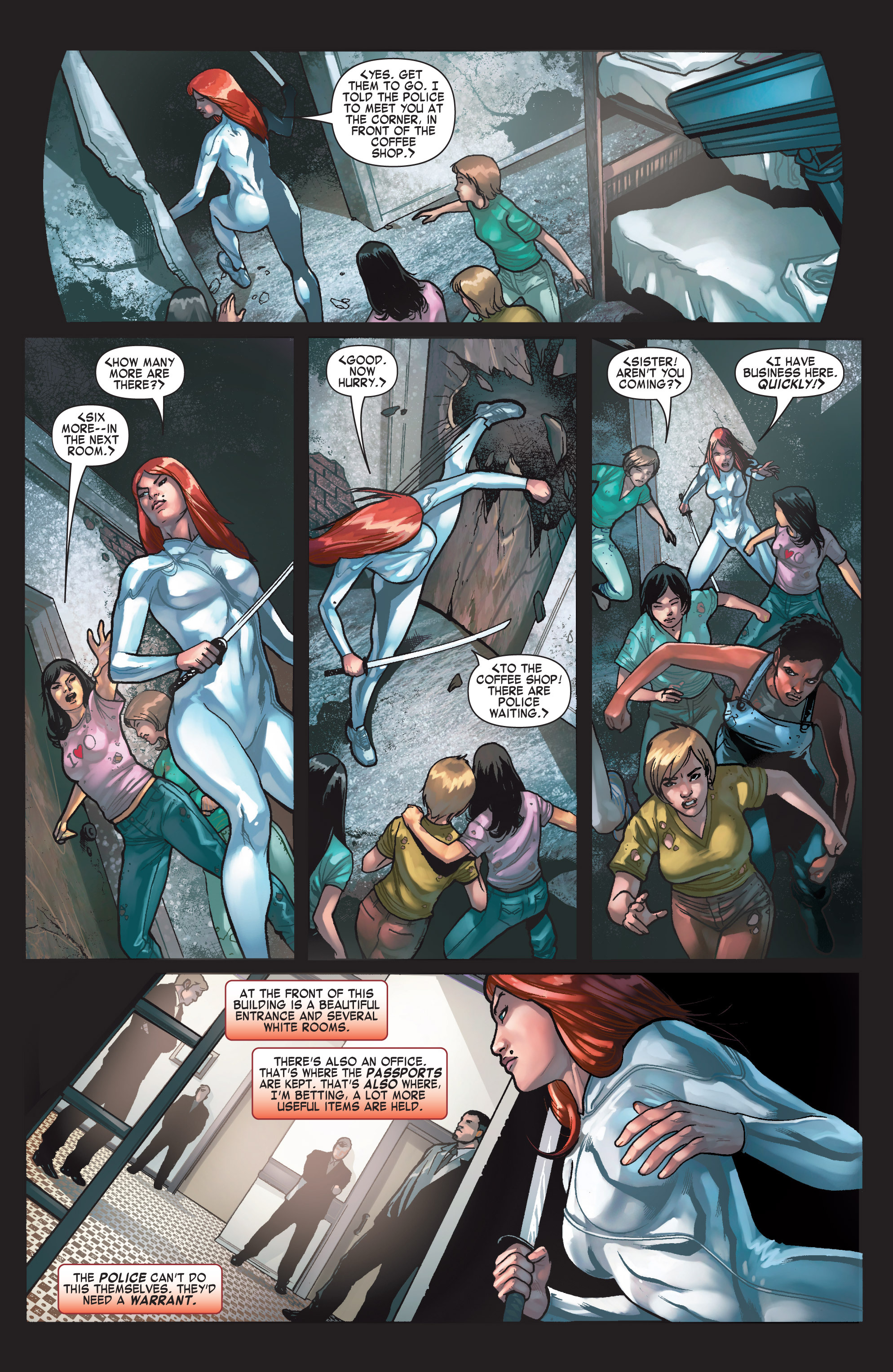 Read online Shadowland: Daughters of the Shadow comic -  Issue #1 - 5