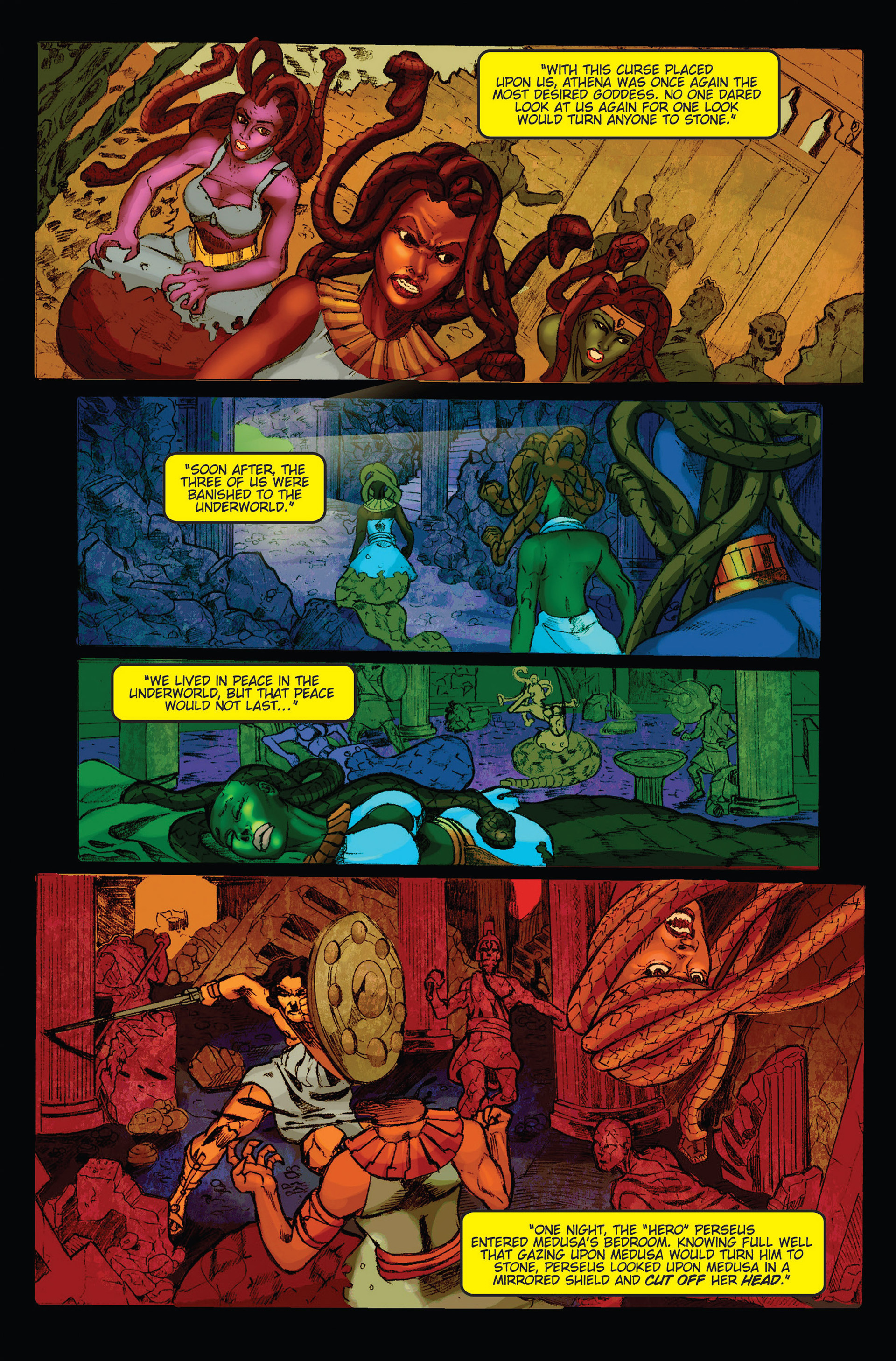 Read online Odyssey Presents: Medusa comic -  Issue # Full - 21
