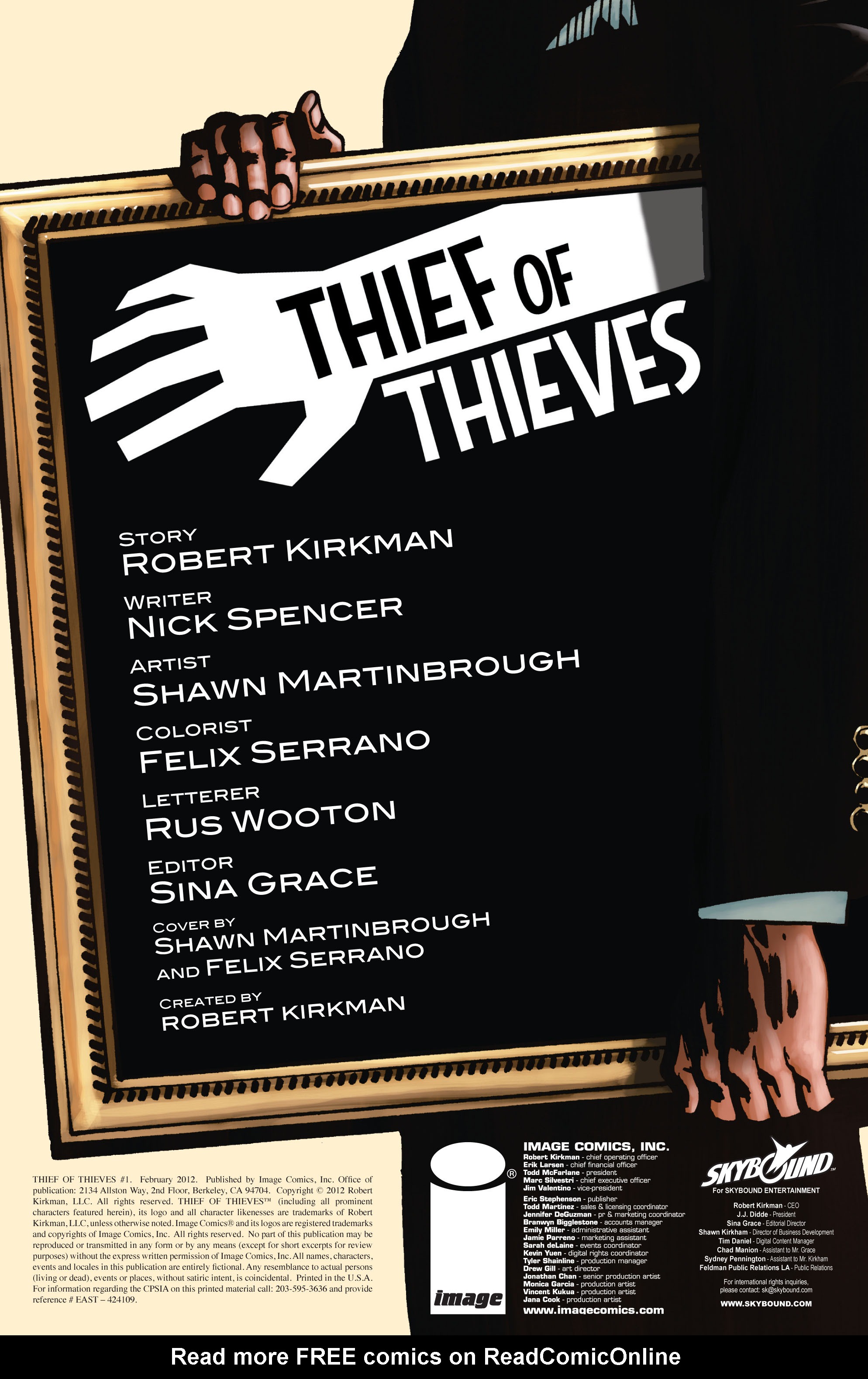 Read online Thief of Thieves comic -  Issue #1 - 2