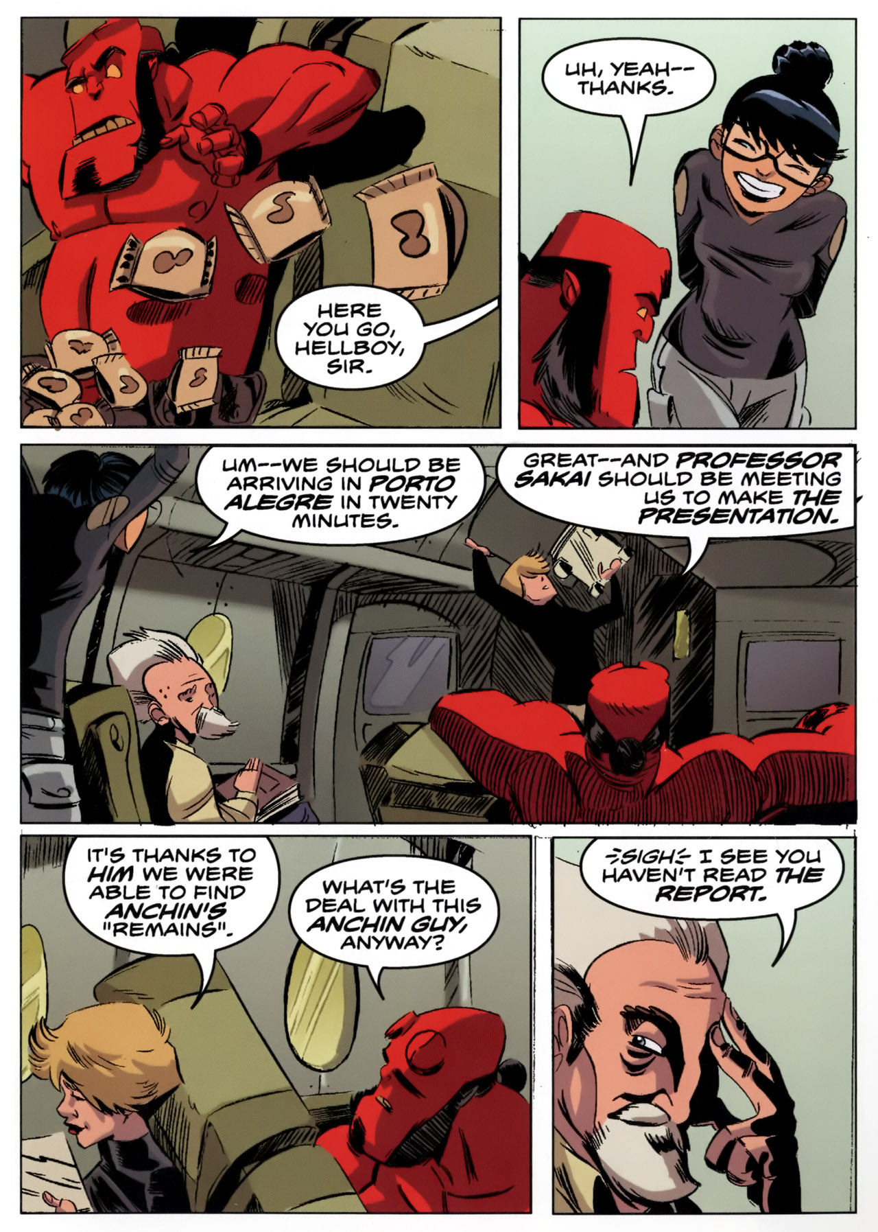 Read online Hellboy Animated: The Menagerie comic -  Issue # TPB - 8