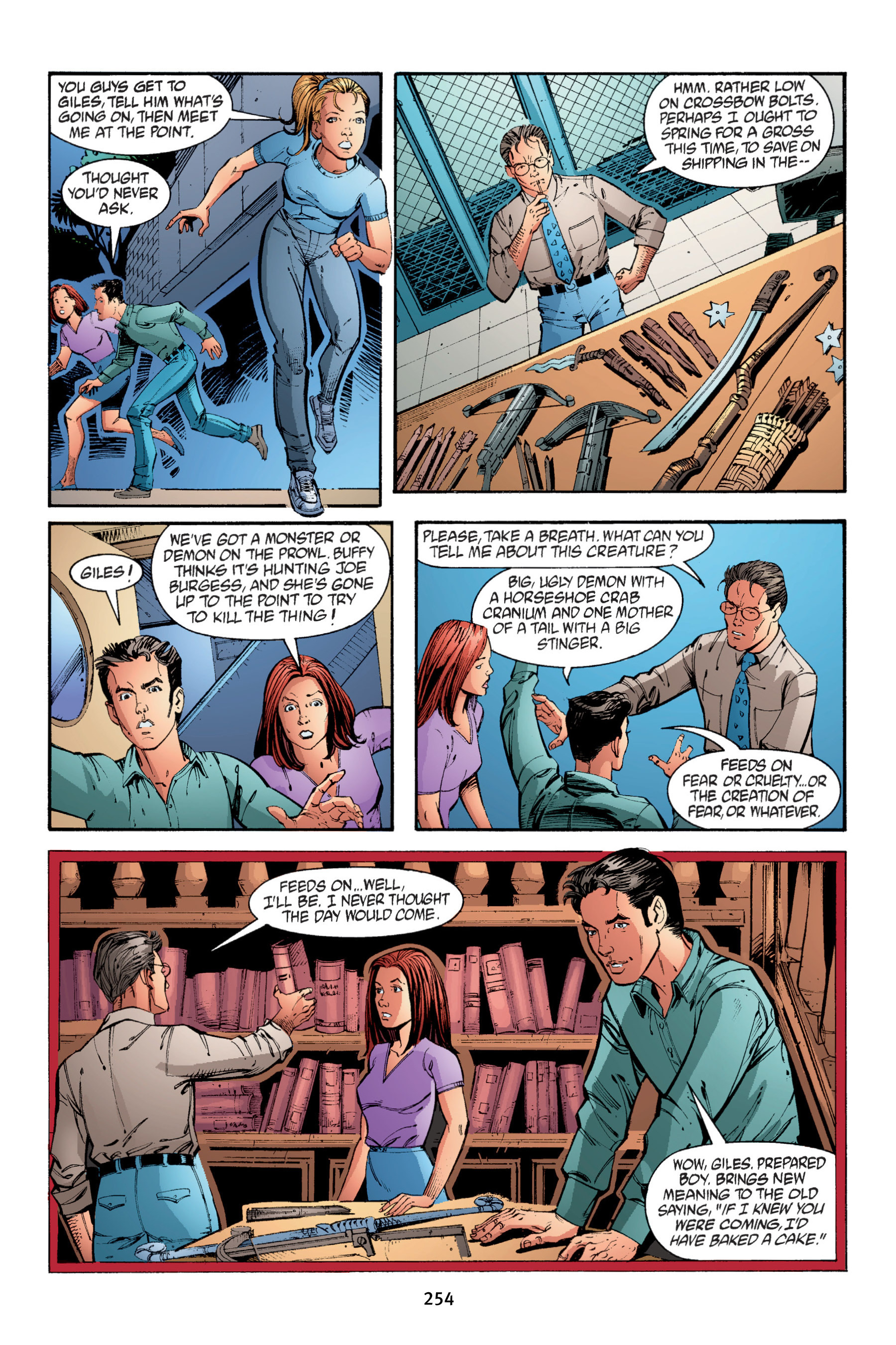 Read online Buffy the Vampire Slayer: Omnibus comic -  Issue # TPB 4 - 252