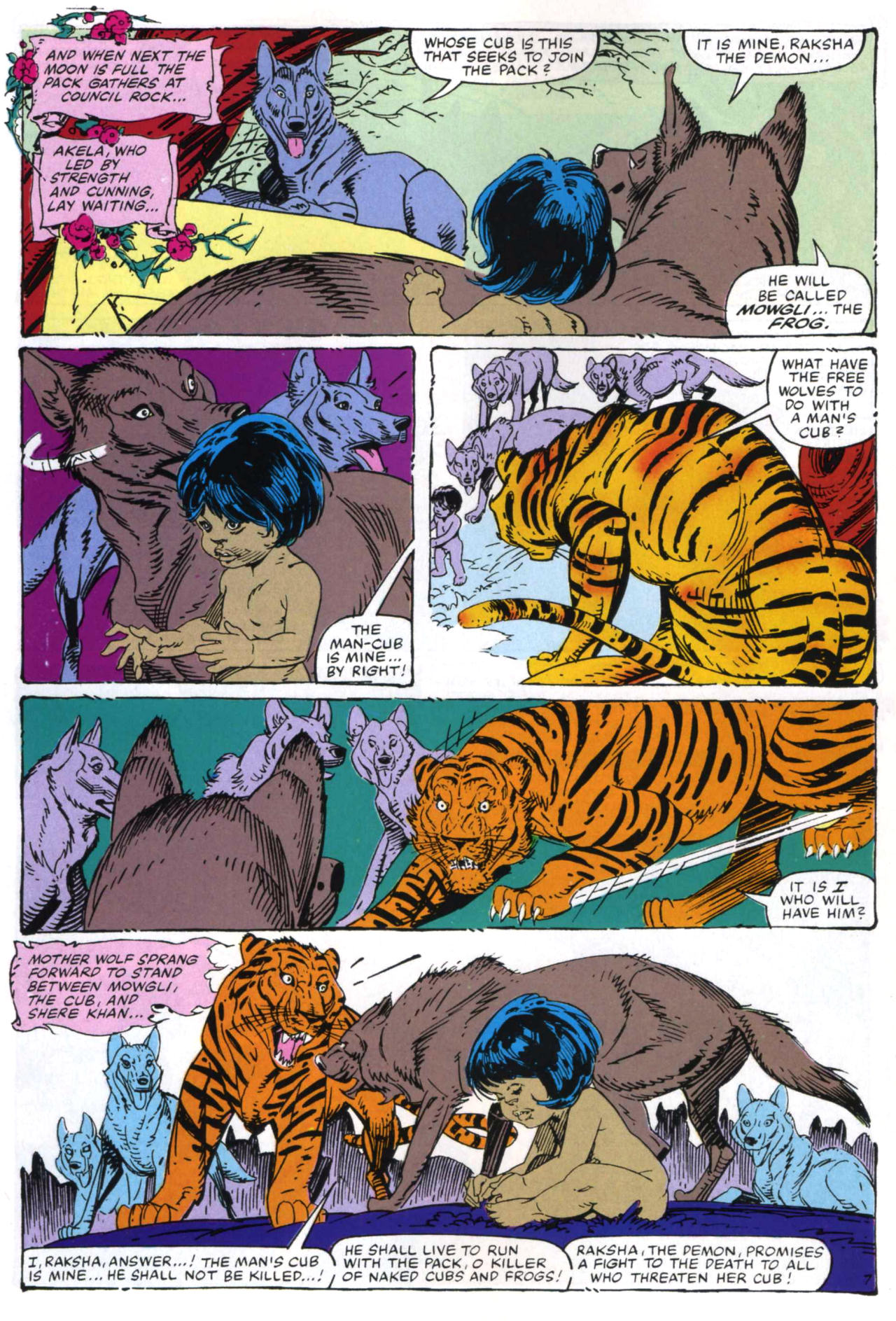 Read online Marvel Illustrated Jungle Book comic -  Issue # Full - 12