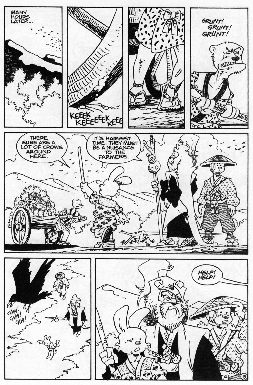 Usagi Yojimbo (1996) Issue #57 #57 - English 17