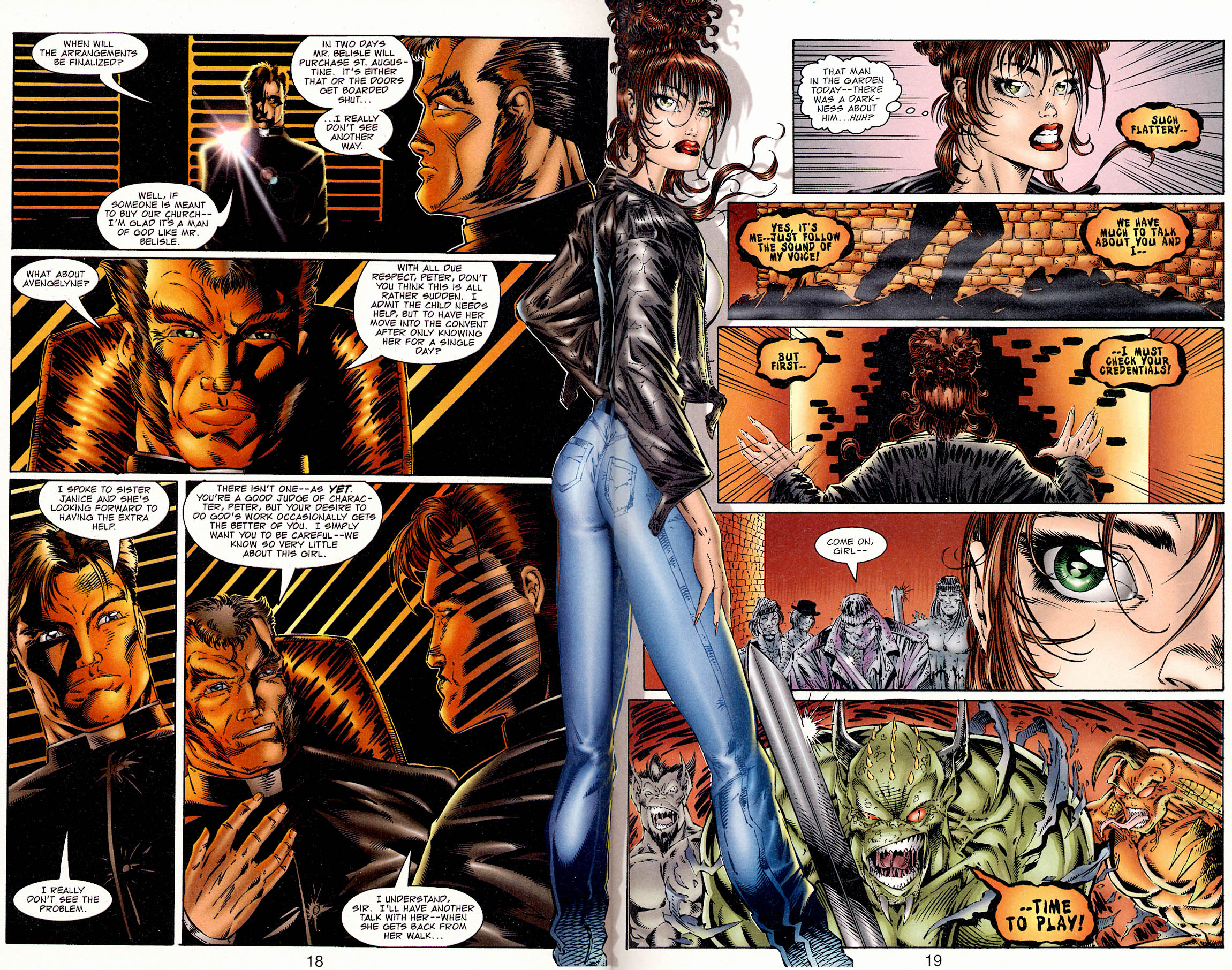 Read online Avengelyne (1995) comic -  Issue #1 - 18