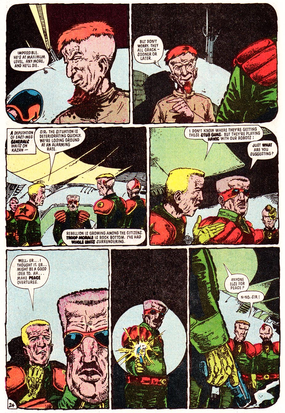 Read online Judge Dredd (1983) comic -  Issue #24 - 24