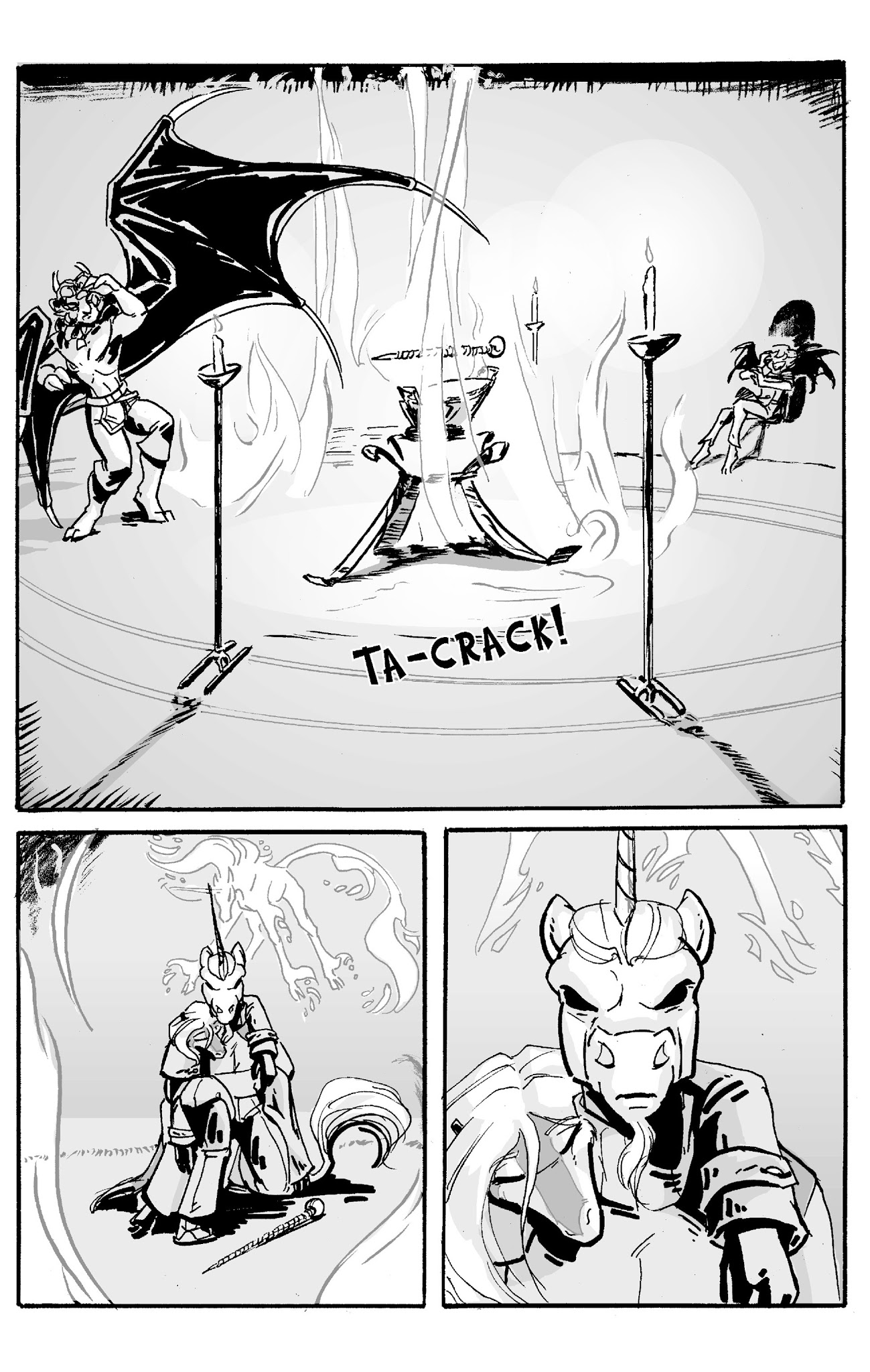 Read online Bureau of Mana Investigation comic -  Issue #4 - 32