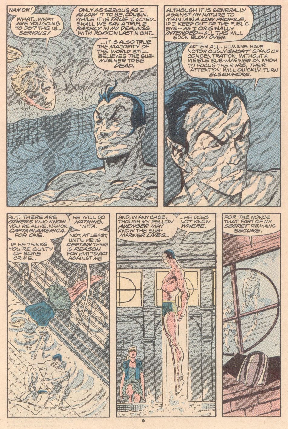 Read online Namor, The Sub-Mariner comic -  Issue #4 - 7