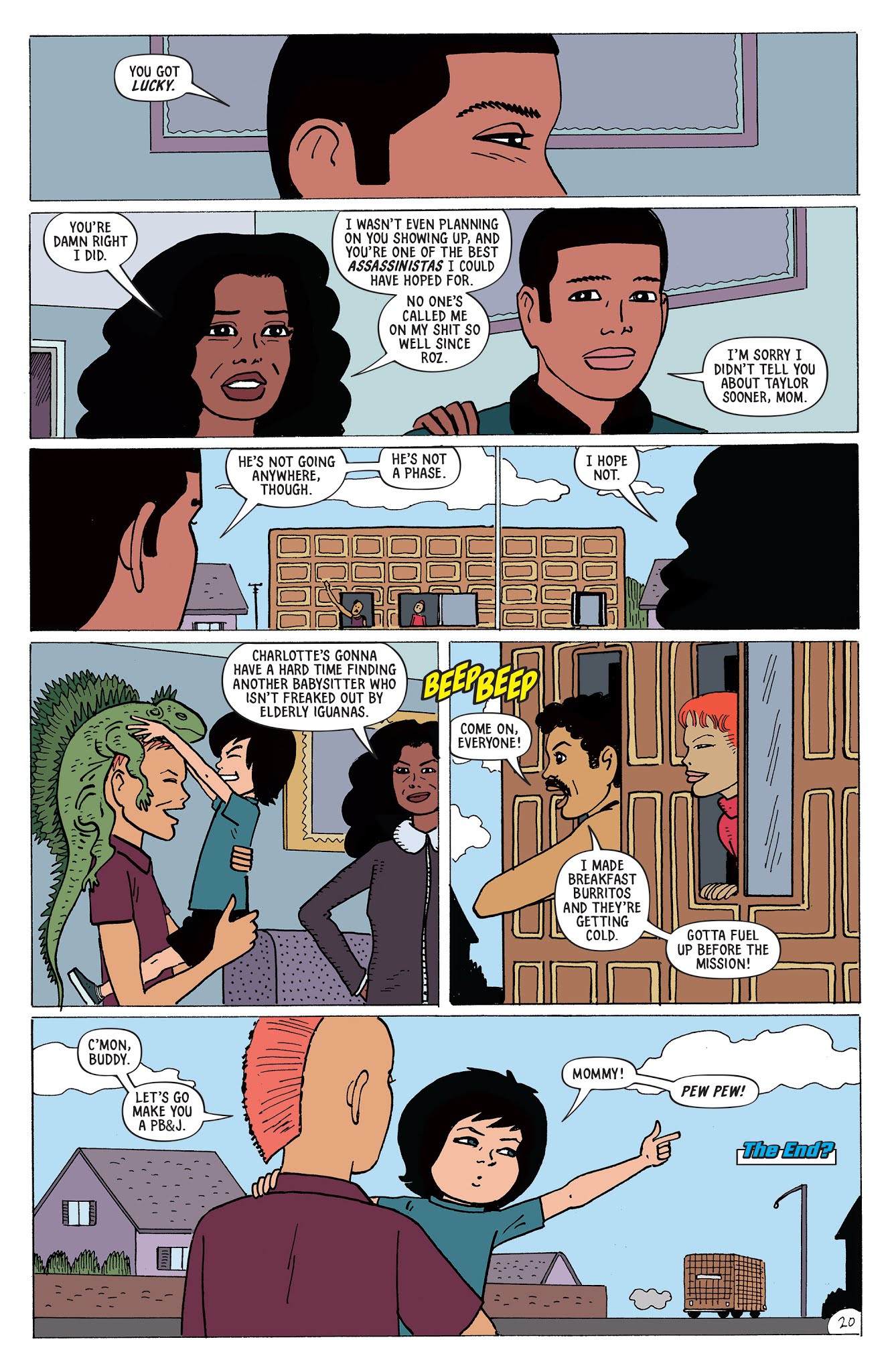 Read online Assassinistas comic -  Issue #6 - 22